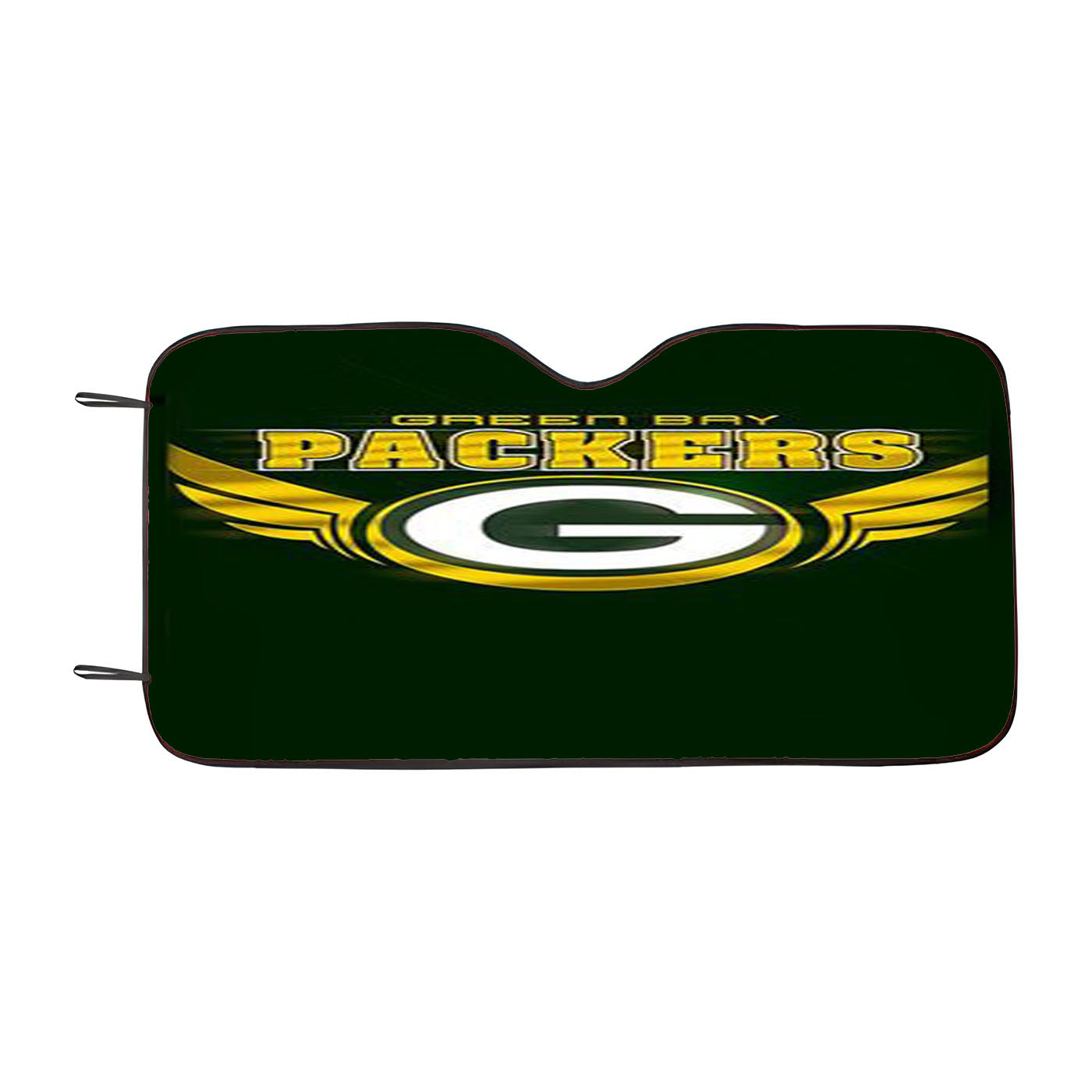 Green Bay Pakcers Logo Car Auto Sun Shade Windshield Cover