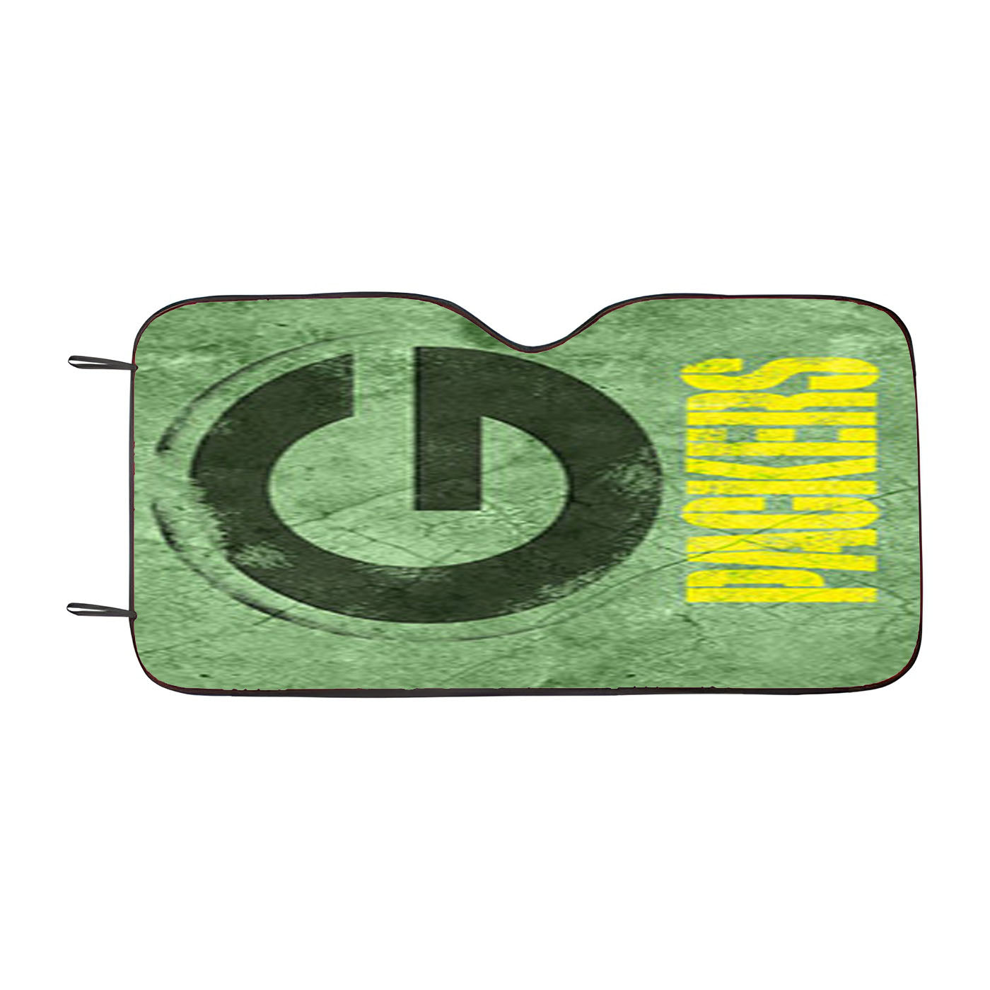Green Packers Green Wall Landscape Car Auto Sun Shade Windshield Cover
