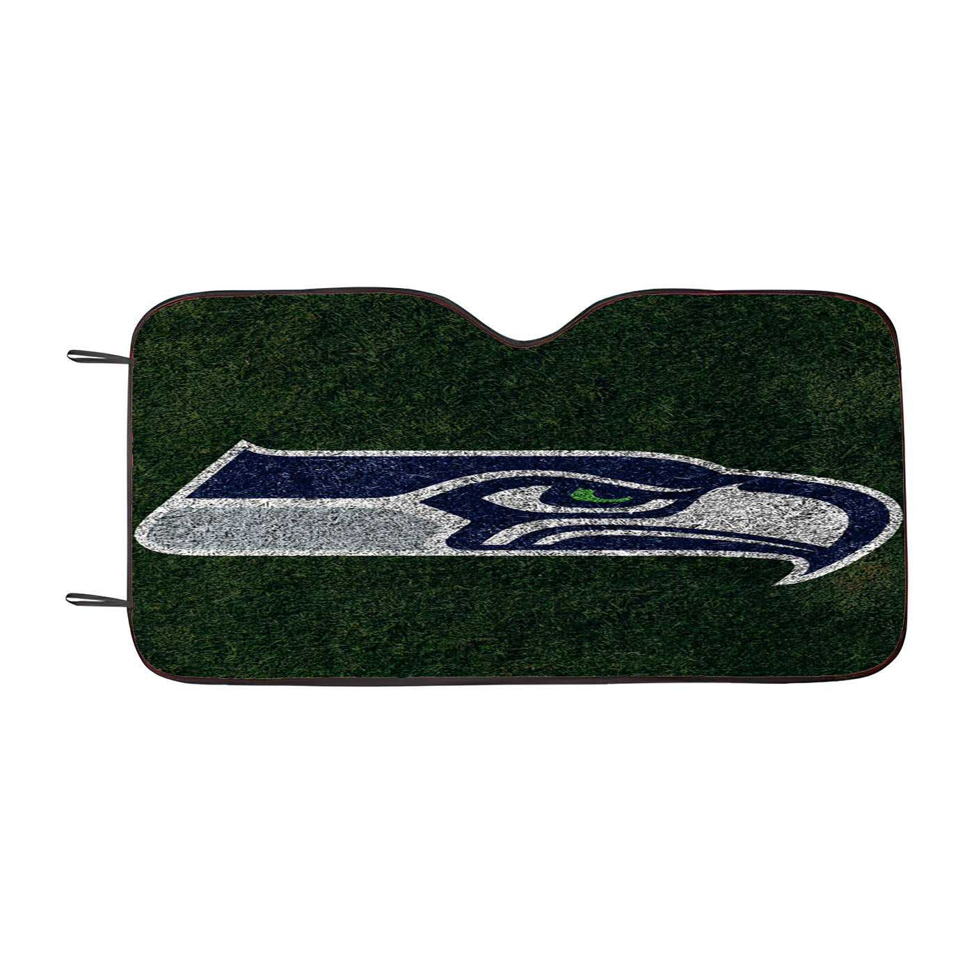 Green Seattle Seahawks Logo Car Auto Sun Shade Windshield Cover