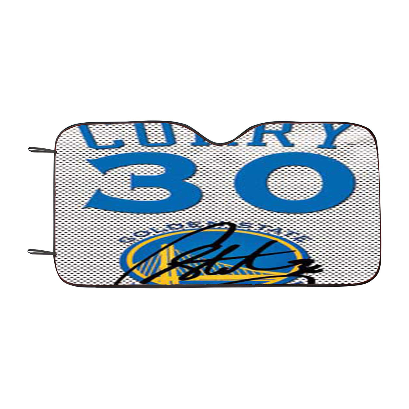 Gsw Stephen Curry Jersey Car Auto Sun Shade Windshield Cover