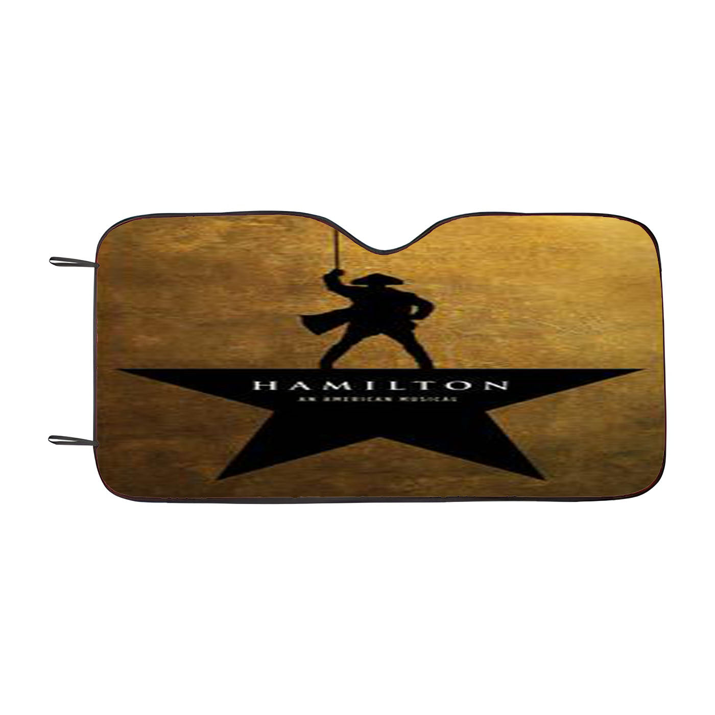 Hamilton Musical George Washington Car Auto Sun Shade Windshield Cover