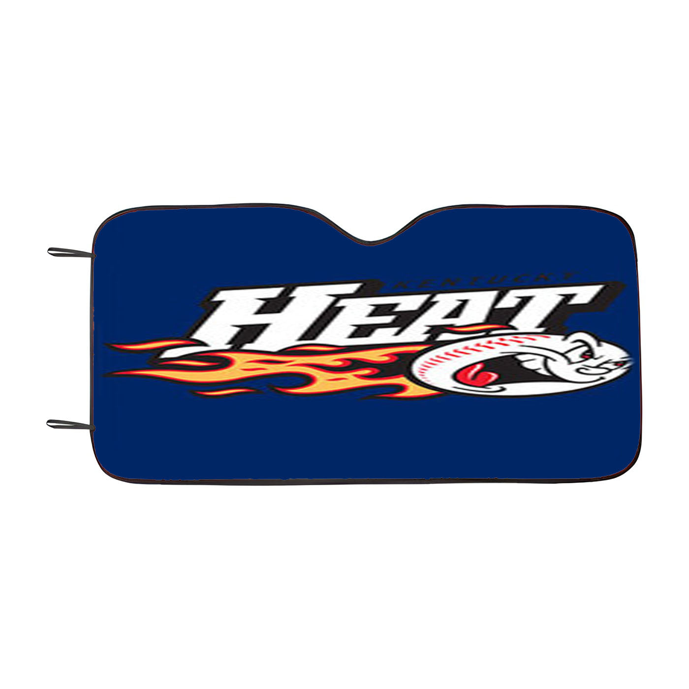 Heat Kentucky Baseball Logo Blue Car Auto Sun Shade Windshield Cover