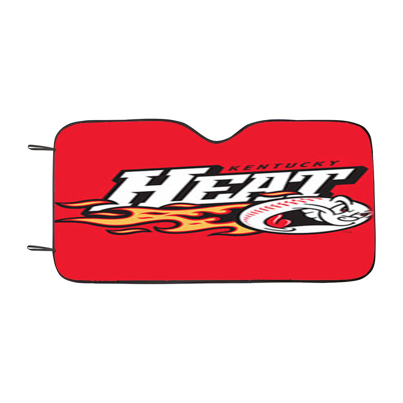 Heat Kentucky Baseball Logo Red Car Auto Sun Shade Windshield Cover