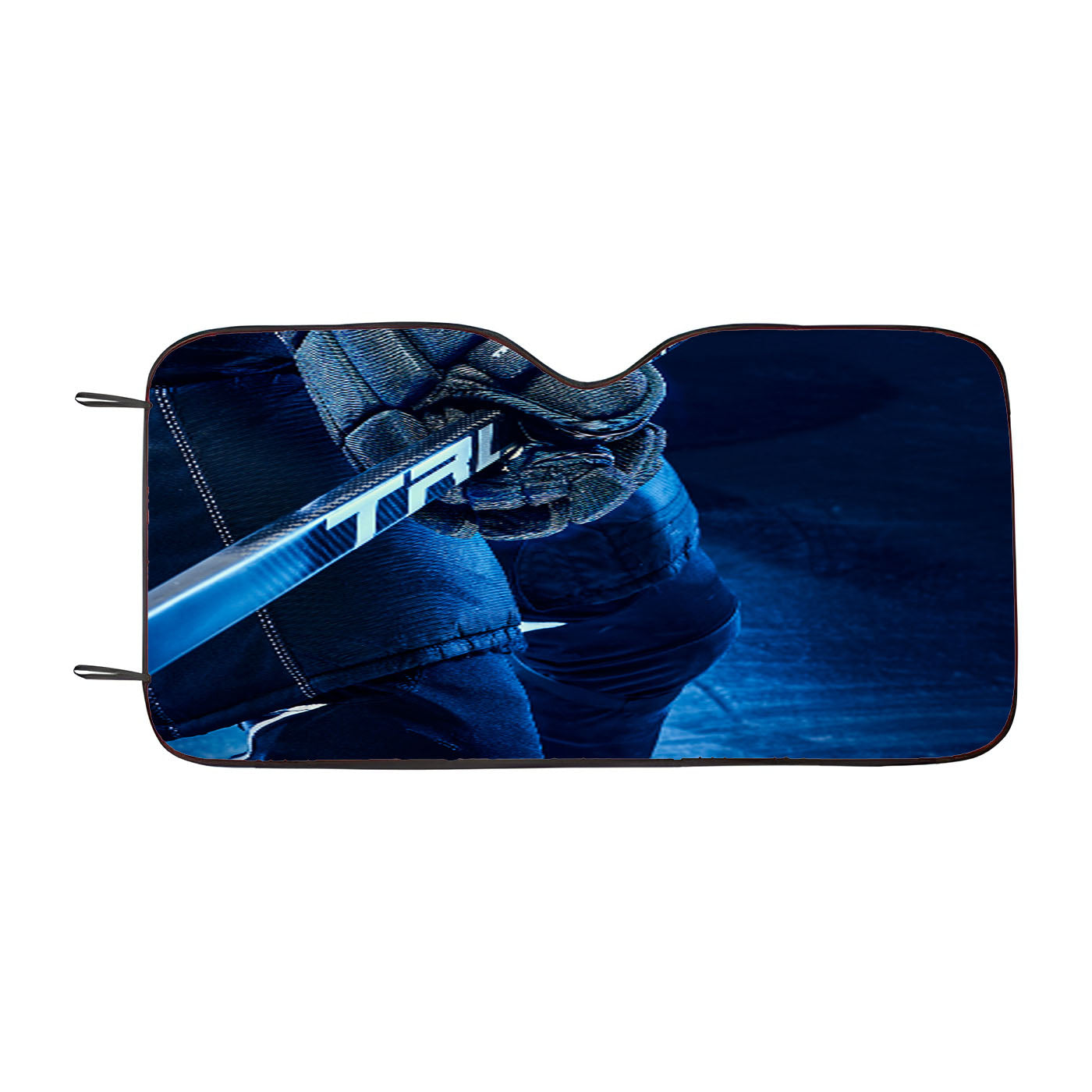 Hockey Stick Nhl Car Auto Sun Shade Windshield Cover