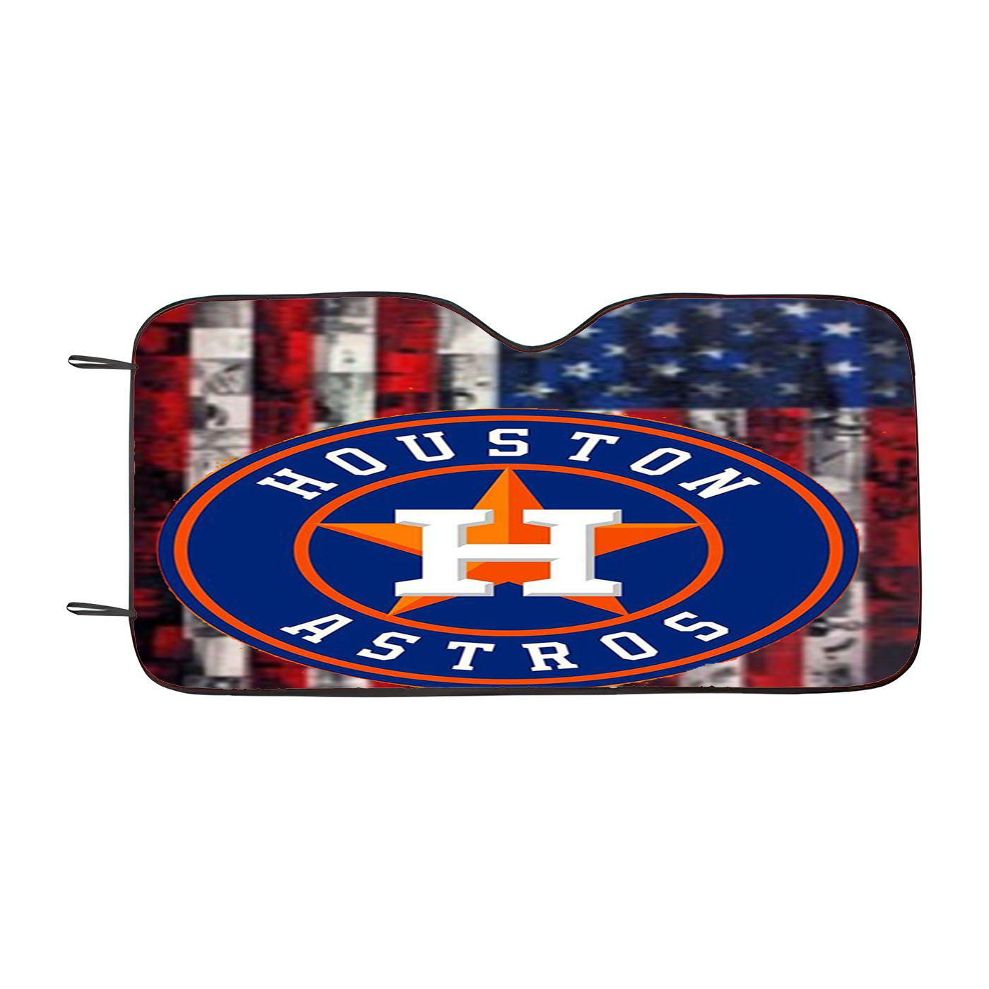 Houston Astros Logo 4 Car Auto Sun Shade Windshield Cover