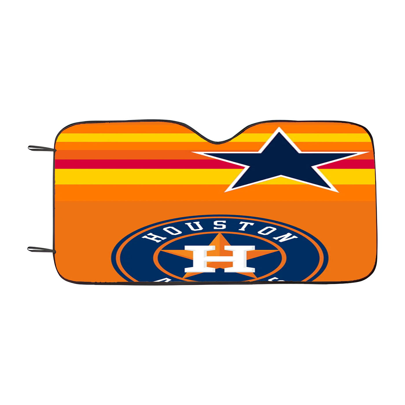 Houston Astros Mlb Car Auto Sun Shade Windshield Cover