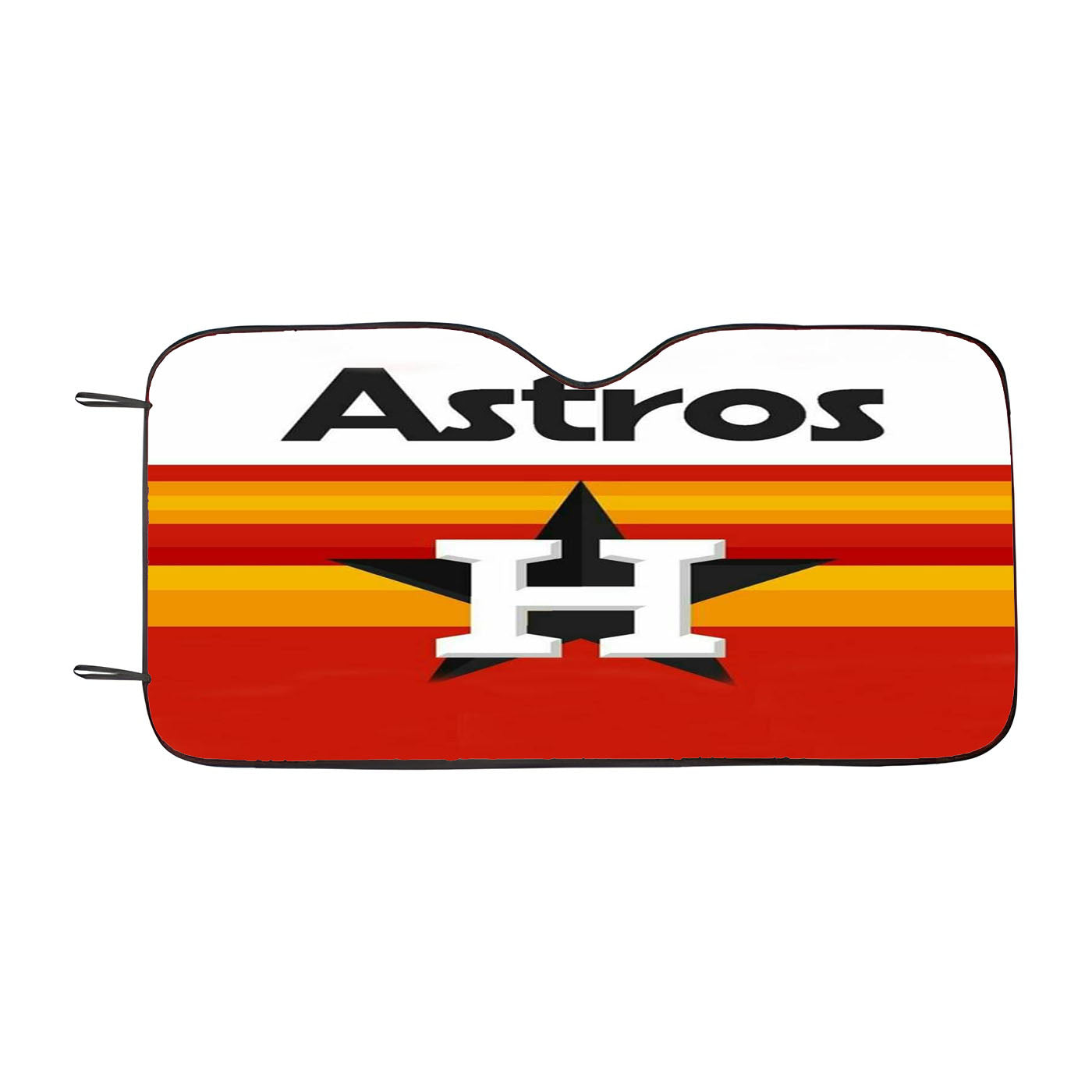 Houston Astros Mlb 2 Car Auto Sun Shade Windshield Cover