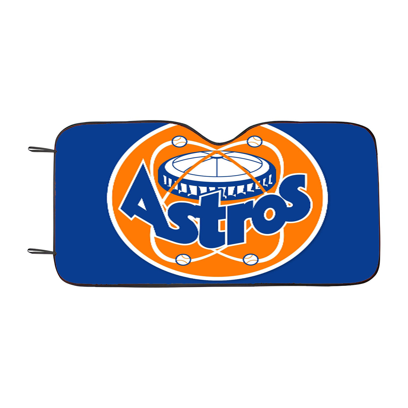 Houston Astros Primary Car Auto Sun Shade Windshield Cover