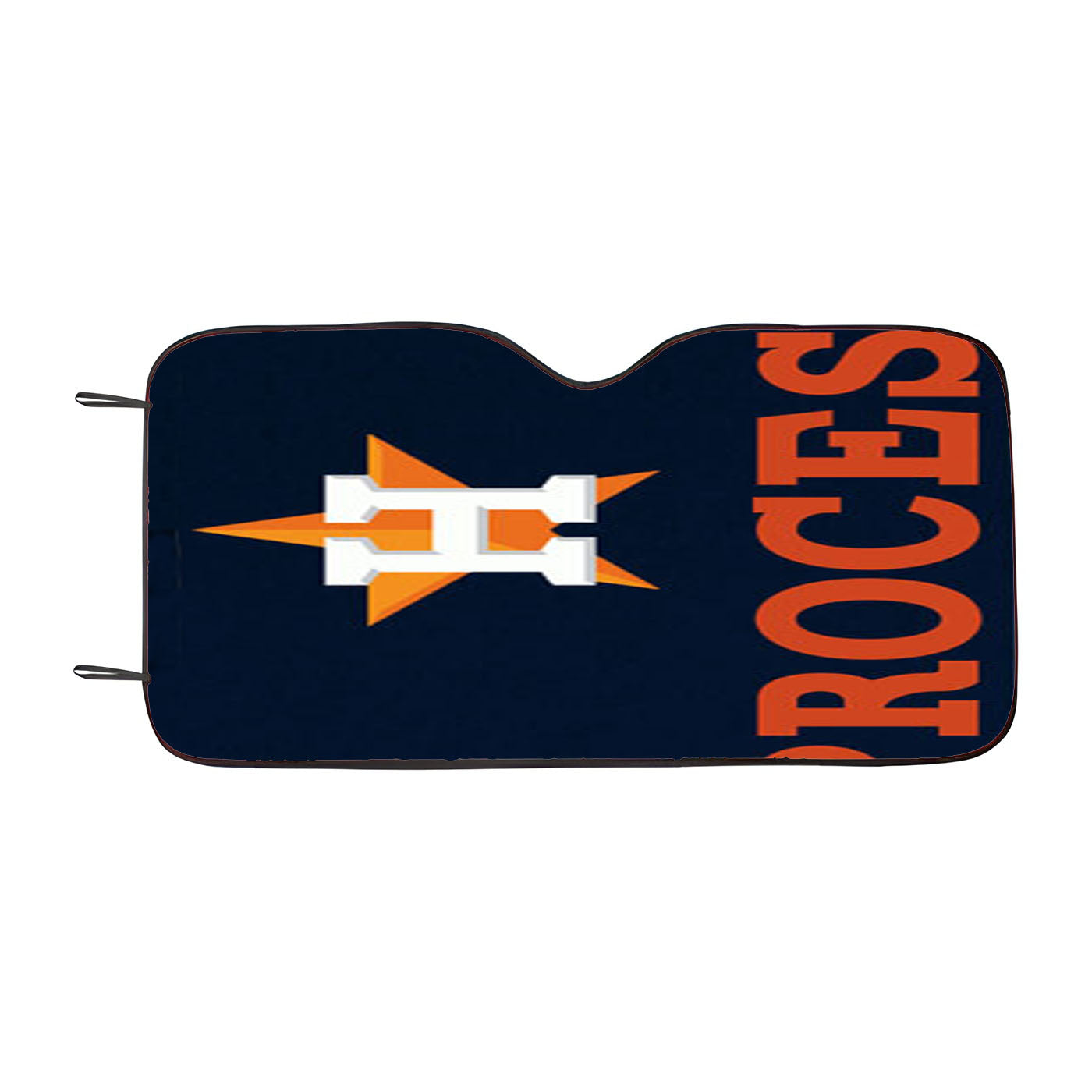 Houston Astros Process Car Auto Sun Shade Windshield Cover