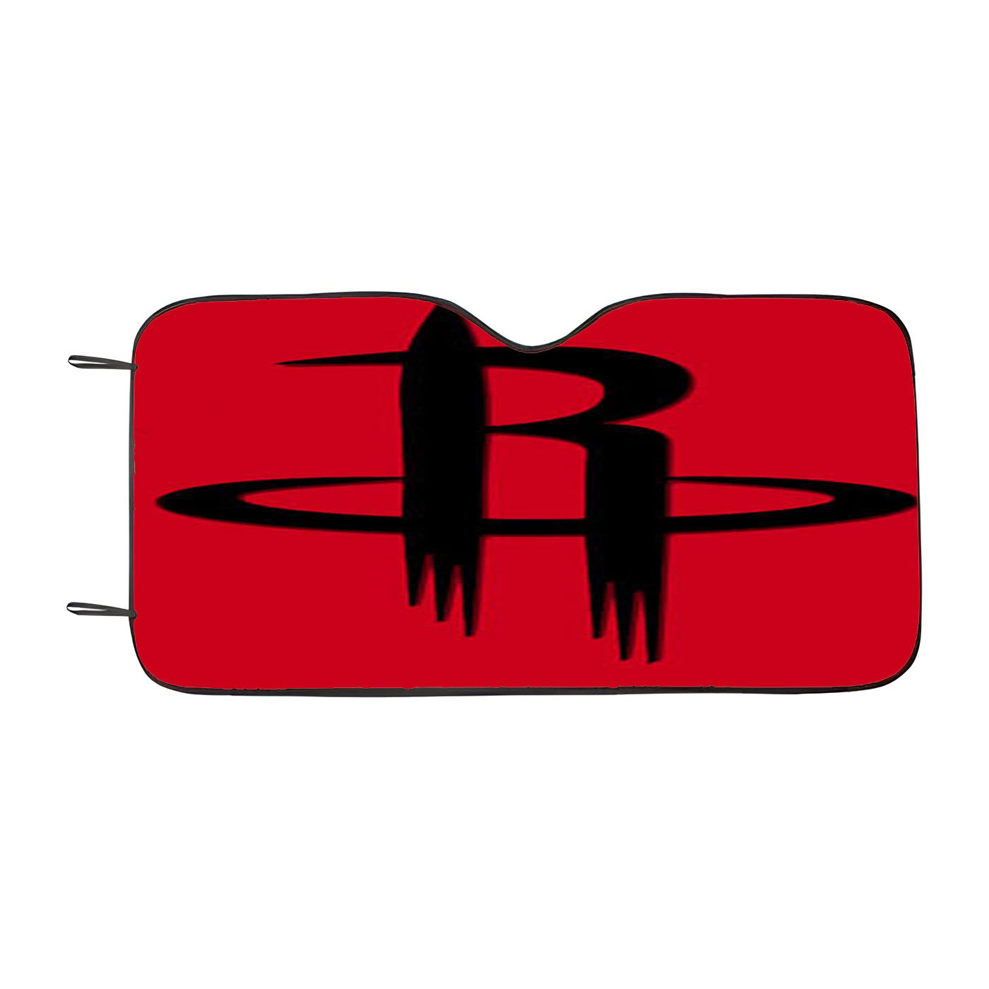 Houston Rockets Logo Red Car Auto Sun Shade Windshield Cover