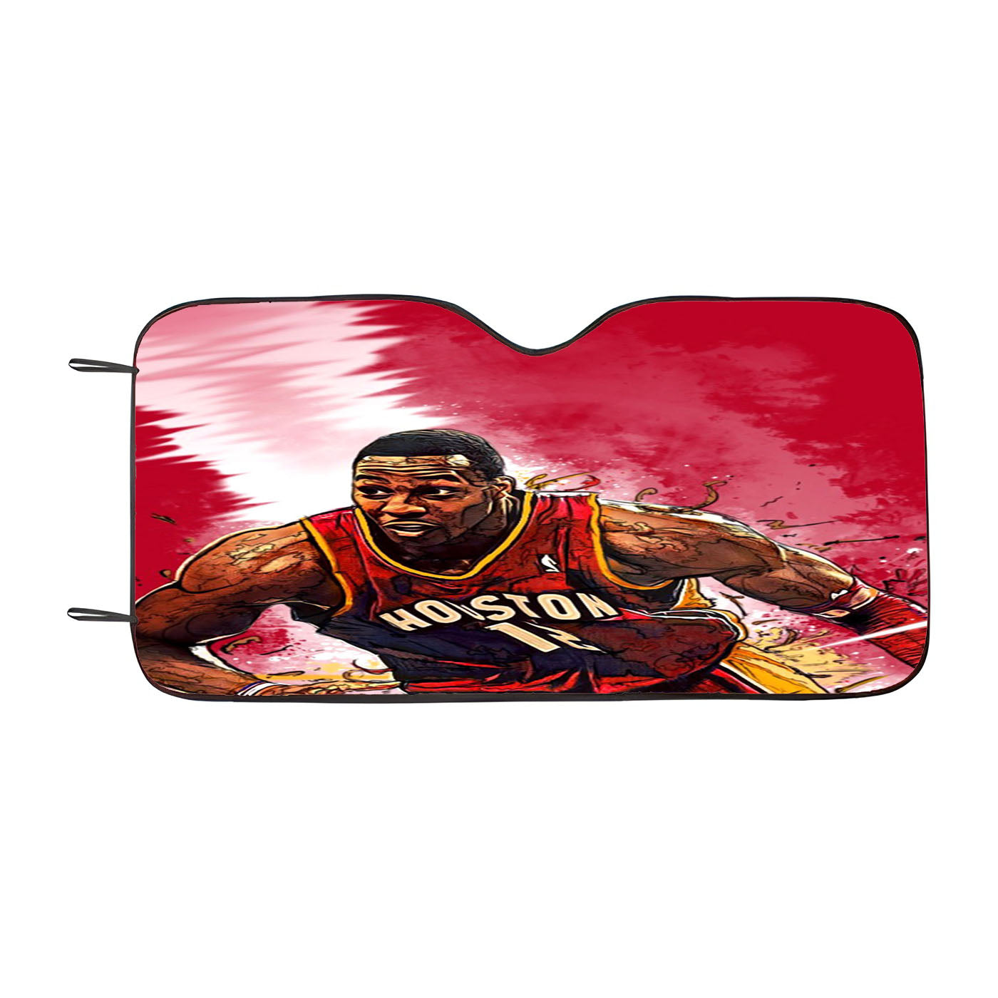 Houston Rockets Player Car Auto Sun Shade Windshield Cover