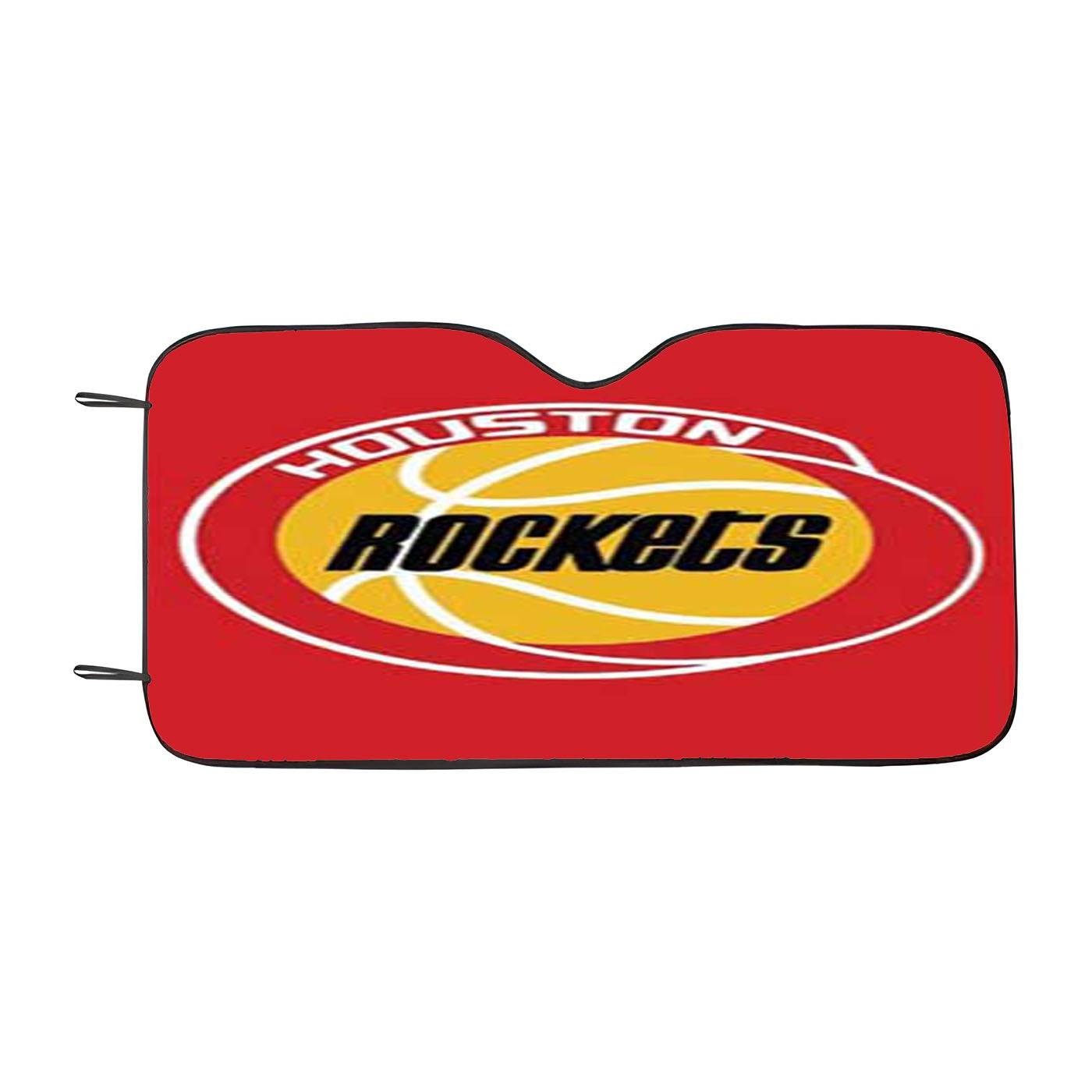 Houston Rockets Red Logo Car Auto Sun Shade Windshield Cover