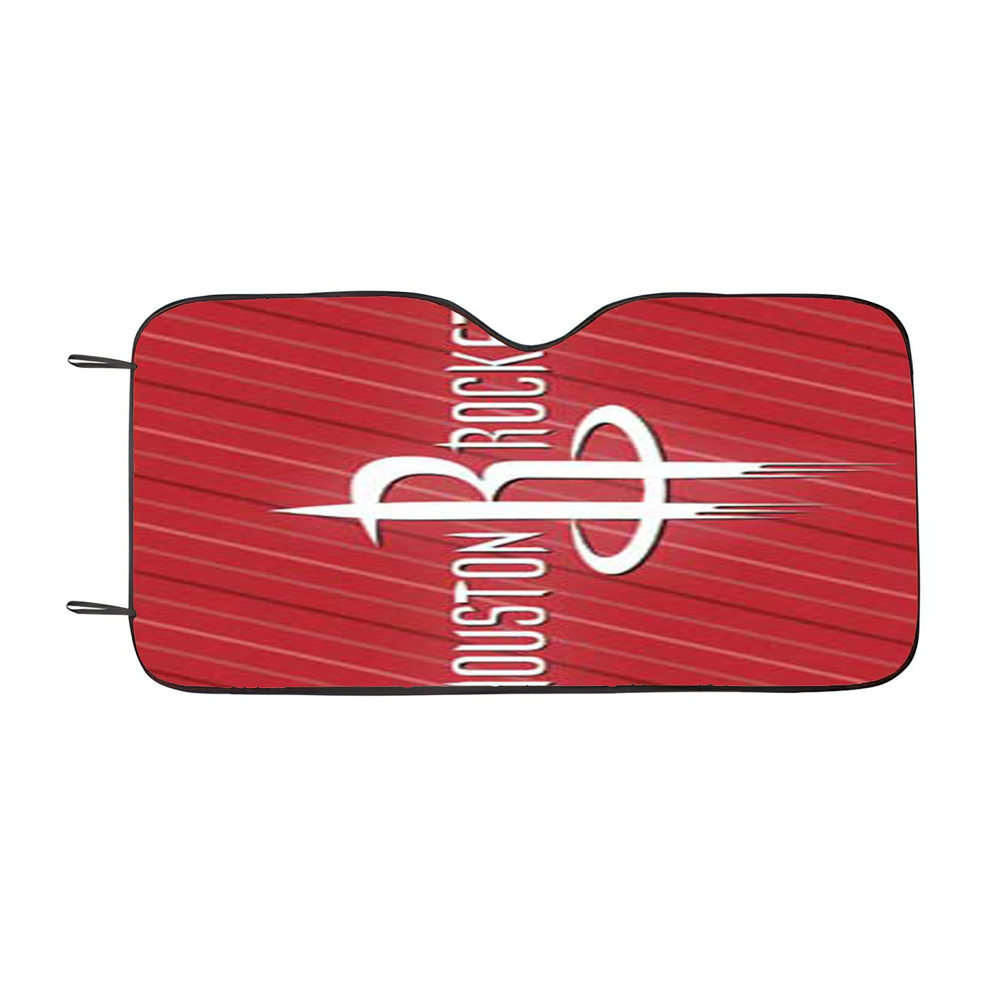 Houston Rockets Stripes Car Auto Sun Shade Windshield Cover