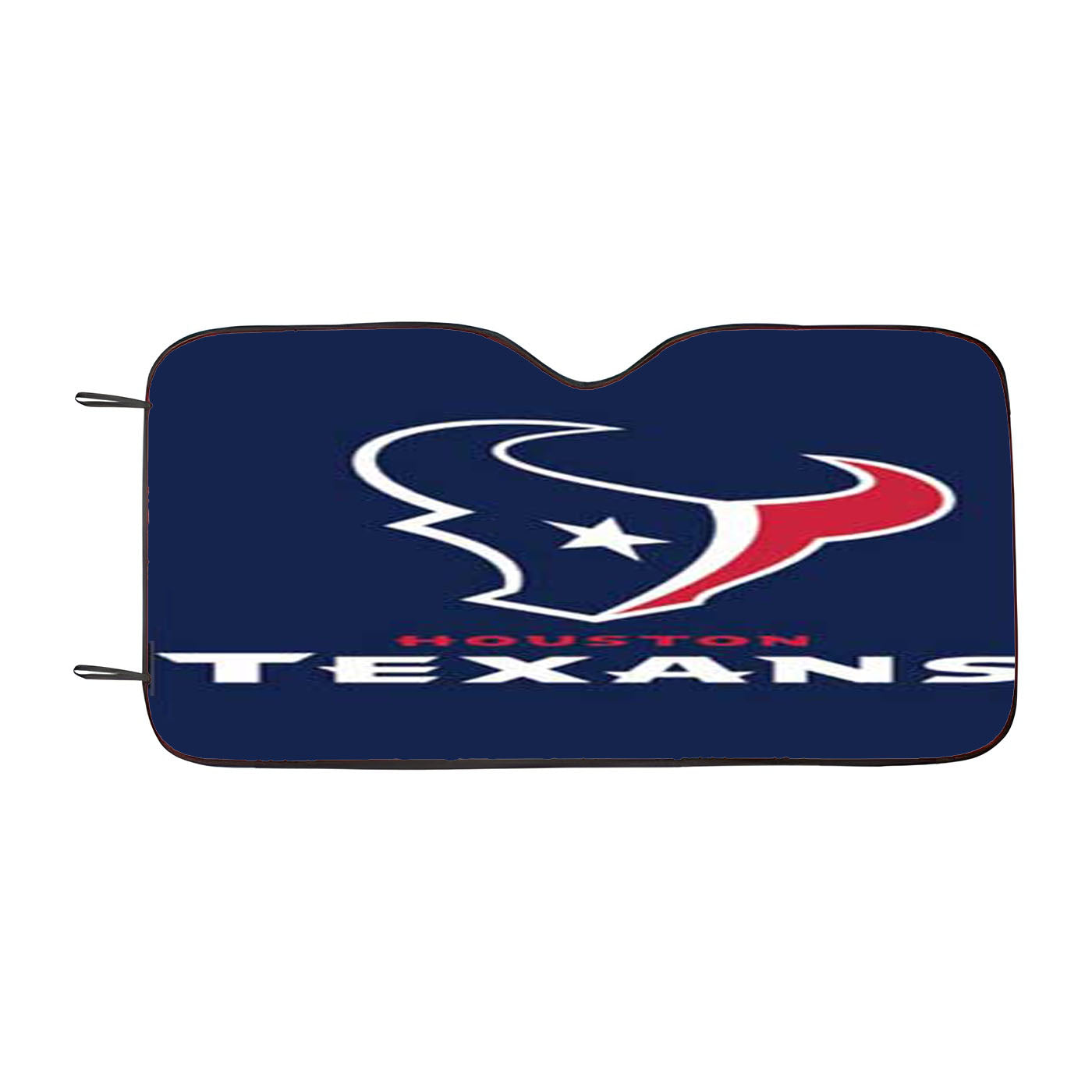 Houston Texans Plain Car Auto Sun Shade Windshield Cover