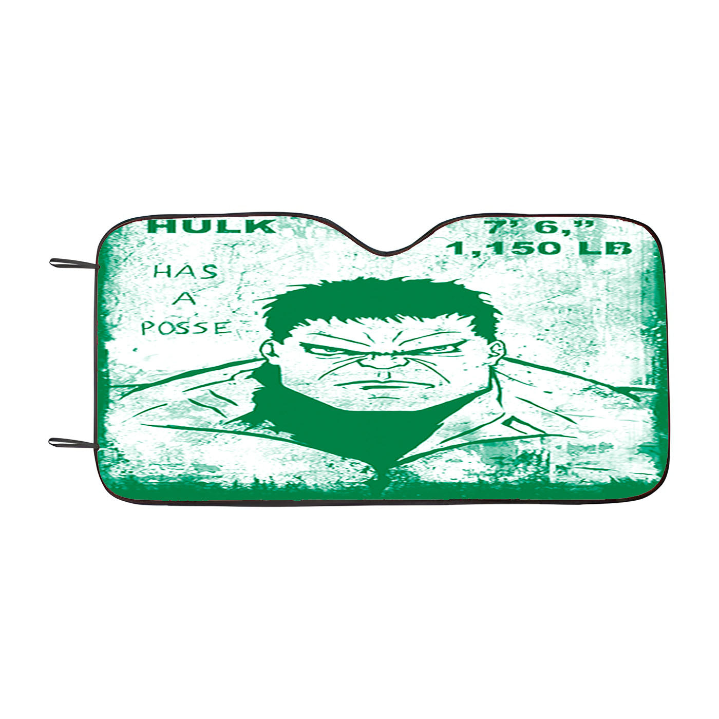 Hulk Has A Posse Car Auto Sun Shade Windshield Cover