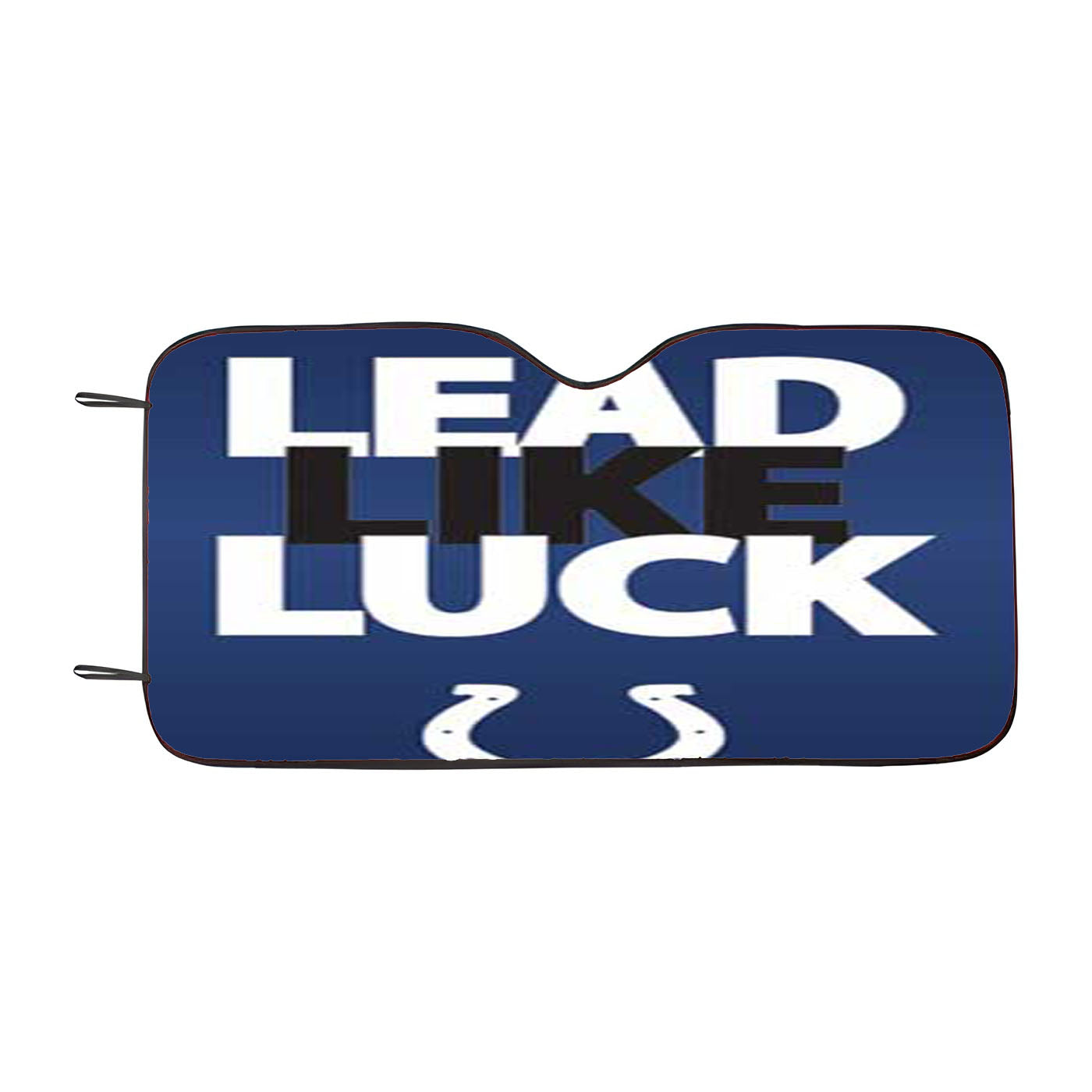 Indy Colts Luck Car Auto Sun Shade Windshield Cover