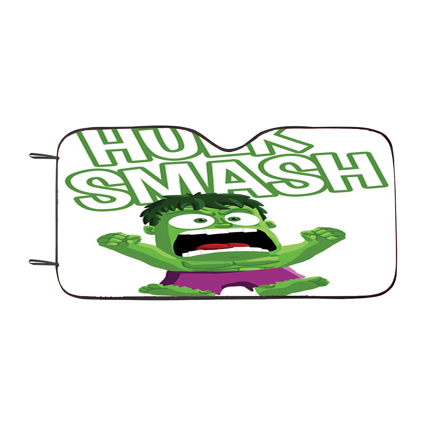 Inside Out Hulk Smash Car Auto Sun Shade Windshield Cover