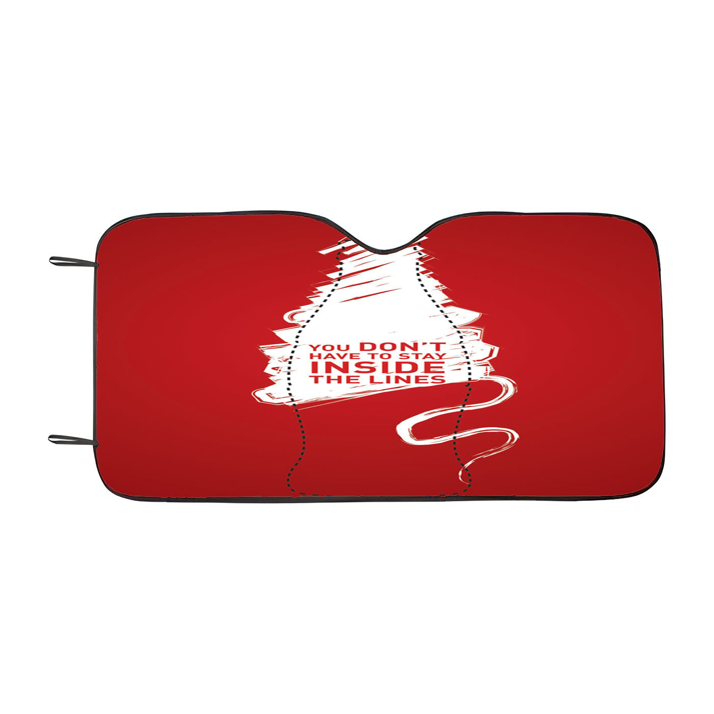 Inside The Lines Coca Cola Car Auto Sun Shade Windshield Cover