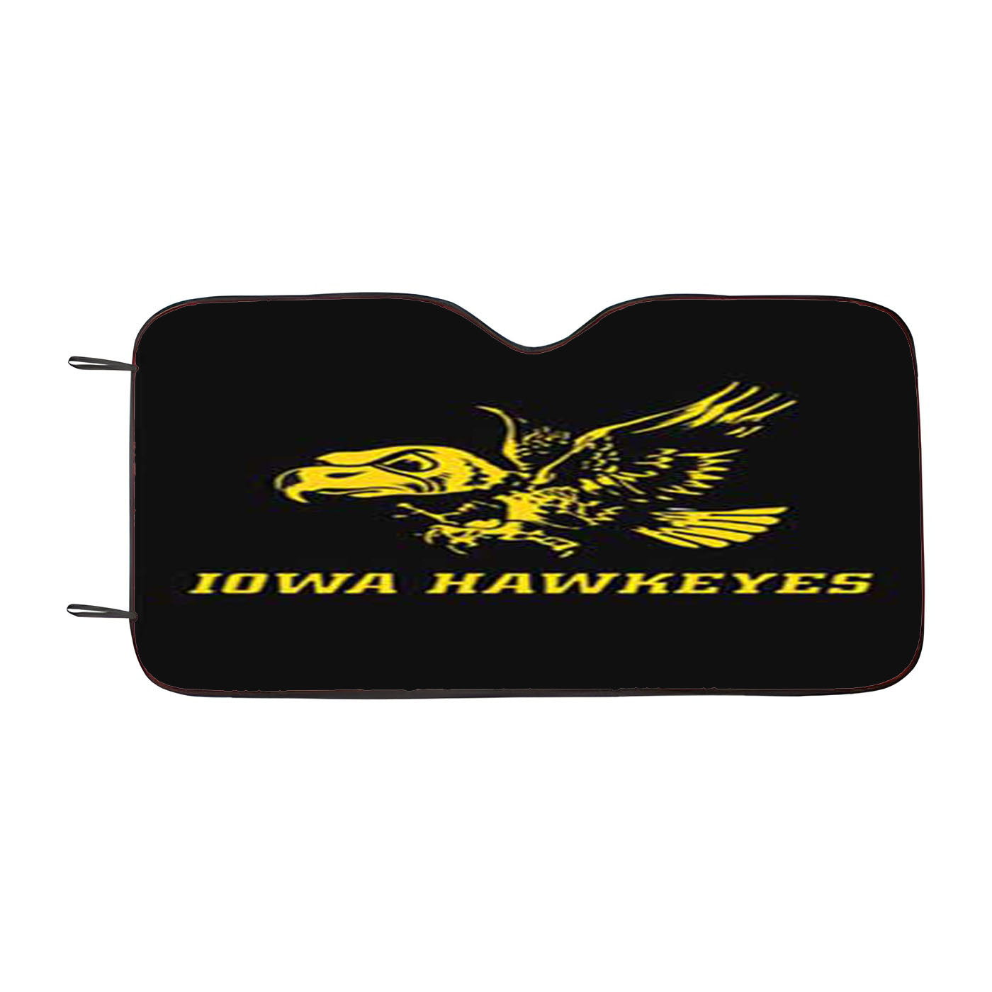 Iowa Hawkeyes Bird Logo Car Auto Sun Shade Windshield Cover