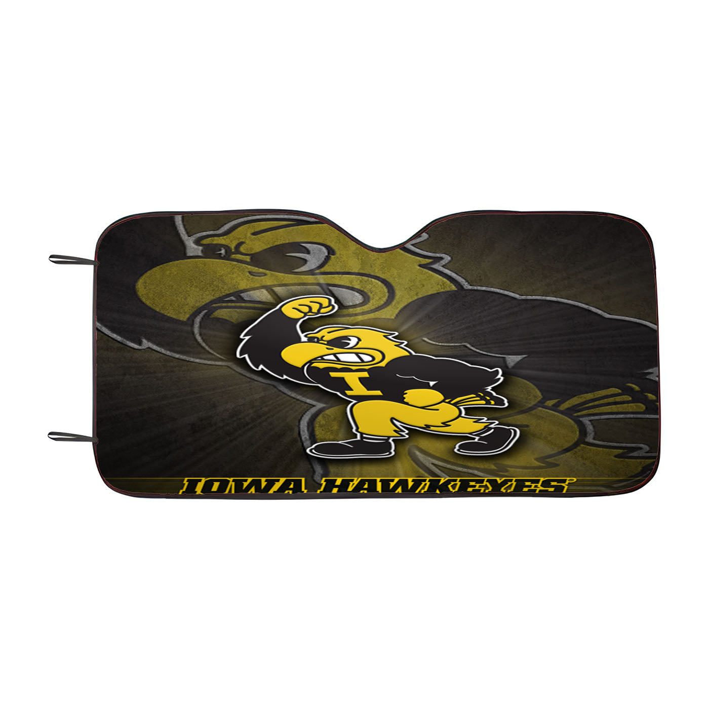 Iowa Hawkeyes Foot Ball Car Auto Sun Shade Windshield Cover