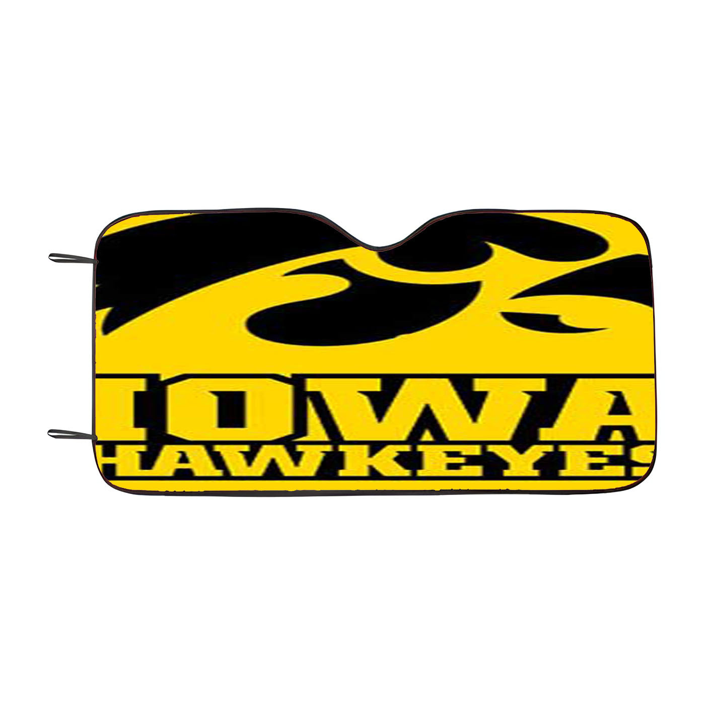 Iowa Hawkeyes Logo Car Auto Sun Shade Windshield Cover