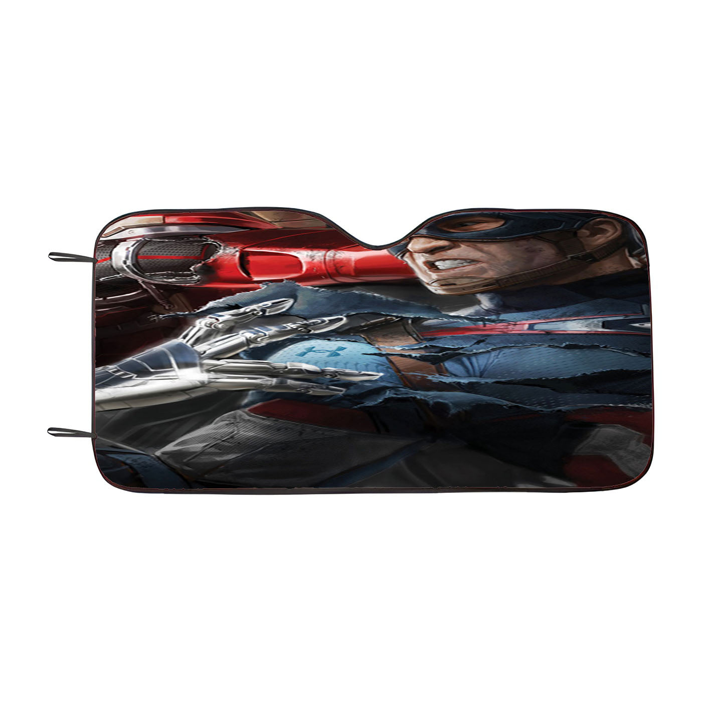Iron Man Captain America War Car Auto Sun Shade Windshield Cover