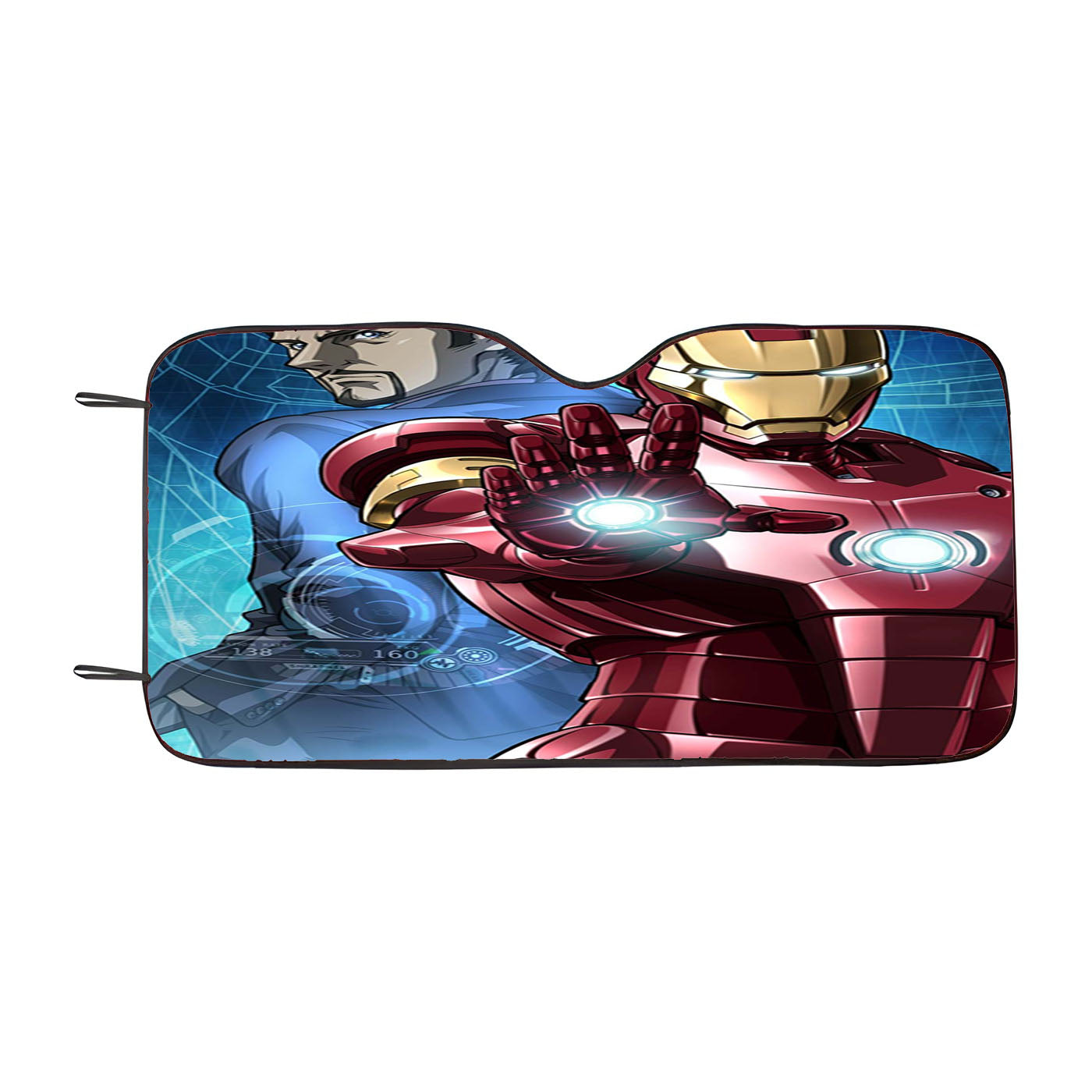 Iron Man Tony Stark Car Auto Sun Shade Windshield Cover