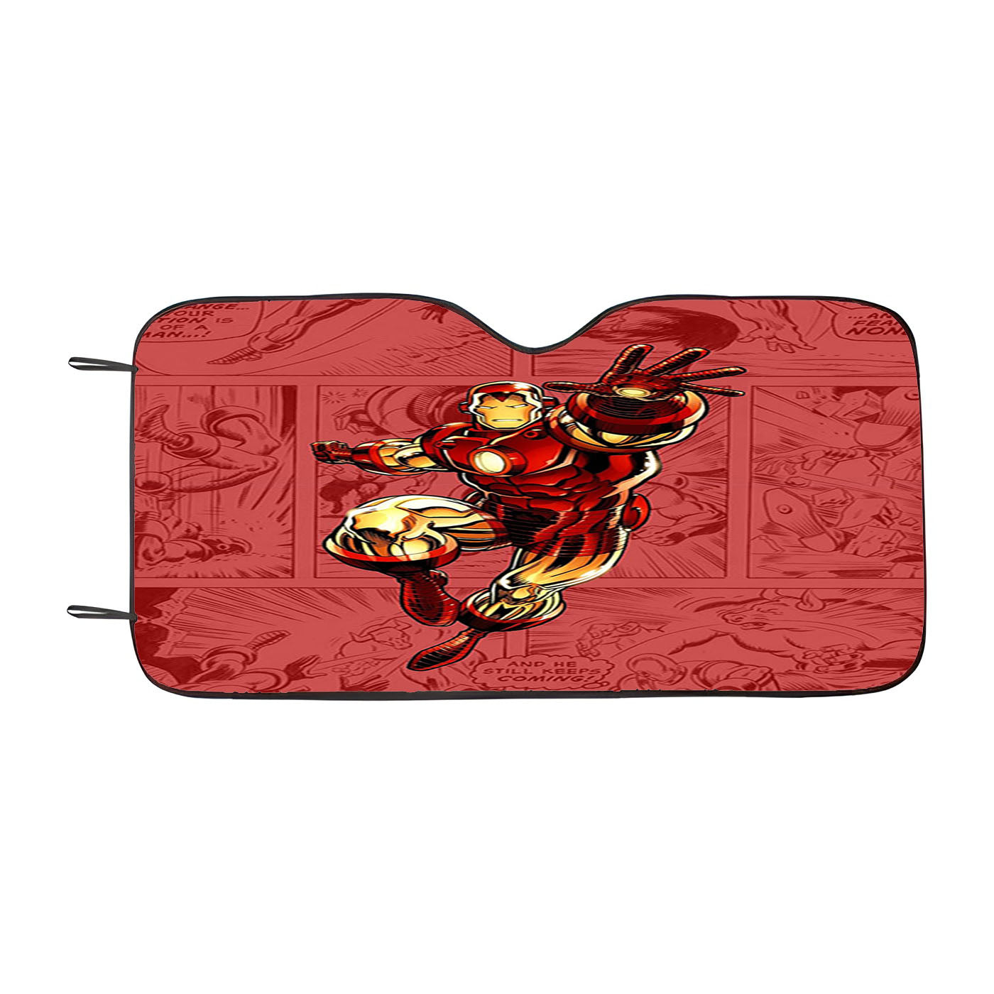 Ironman Comic Car Auto Sun Shade Windshield Cover