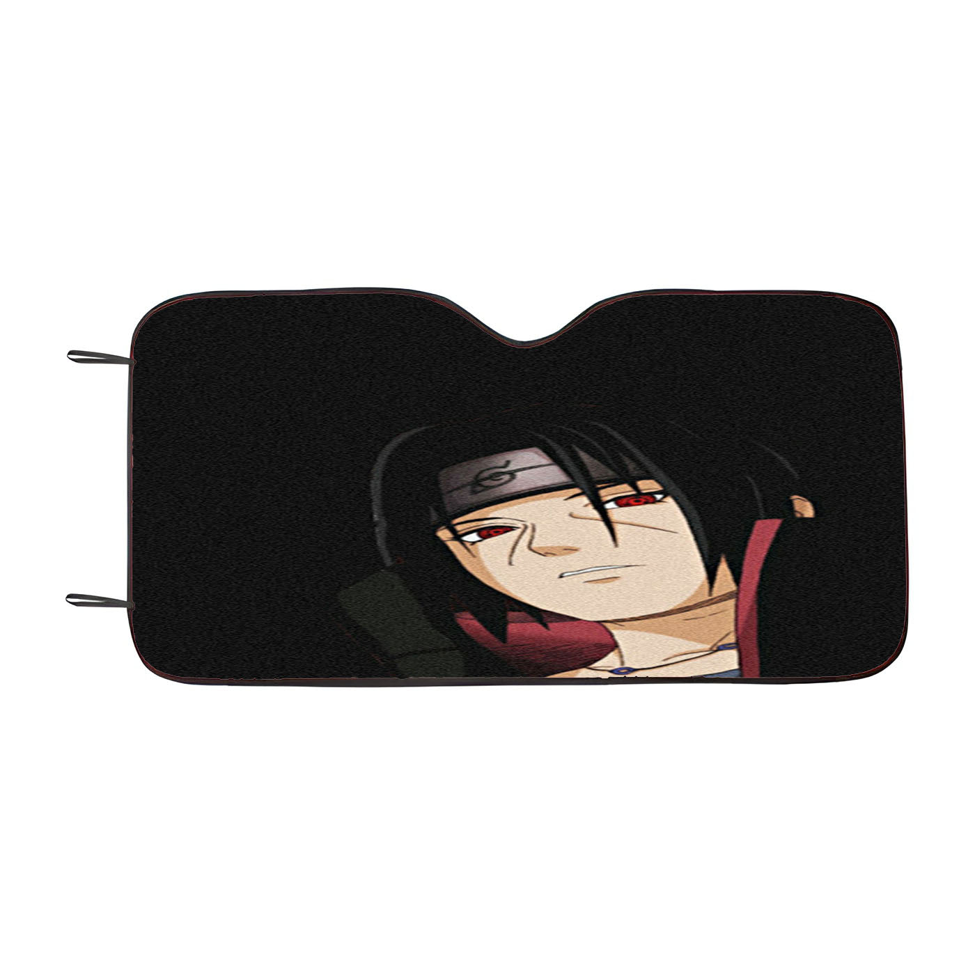 Itachi Uchiha Black Grain Wallpaper Car Auto Sun Shade Windshield Cover