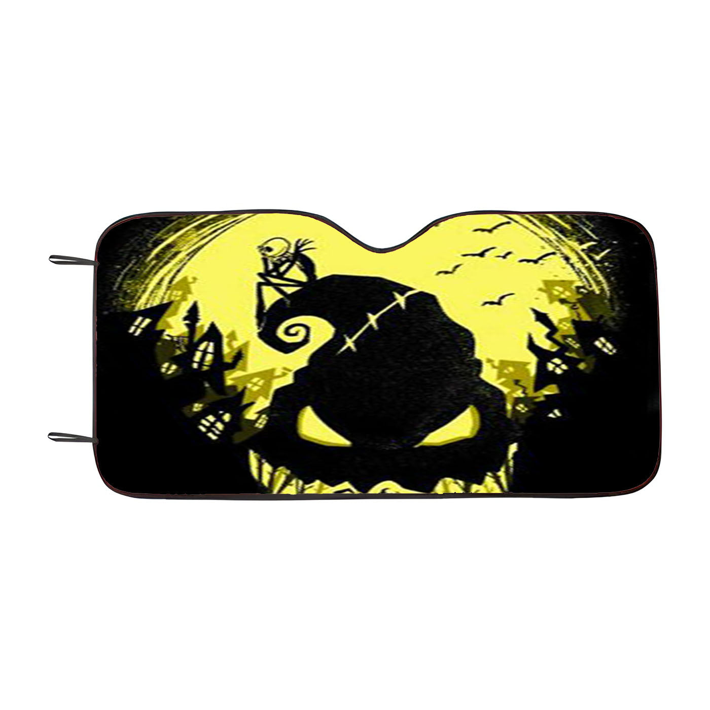 Jack And Oogie Boogie The Nightmare Before Christmas Car Auto Sun Shade Windshield Cover
