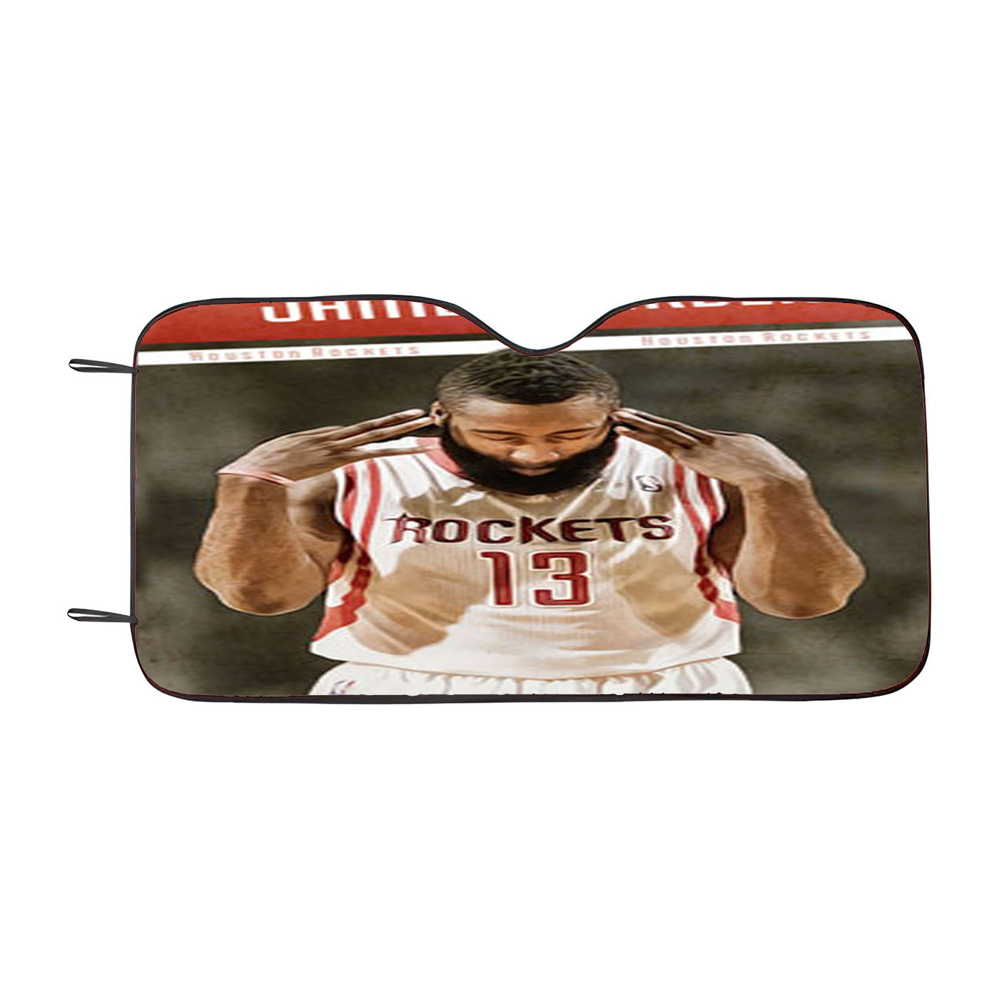 James Harden Basketball Car Auto Sun Shade Windshield Cover