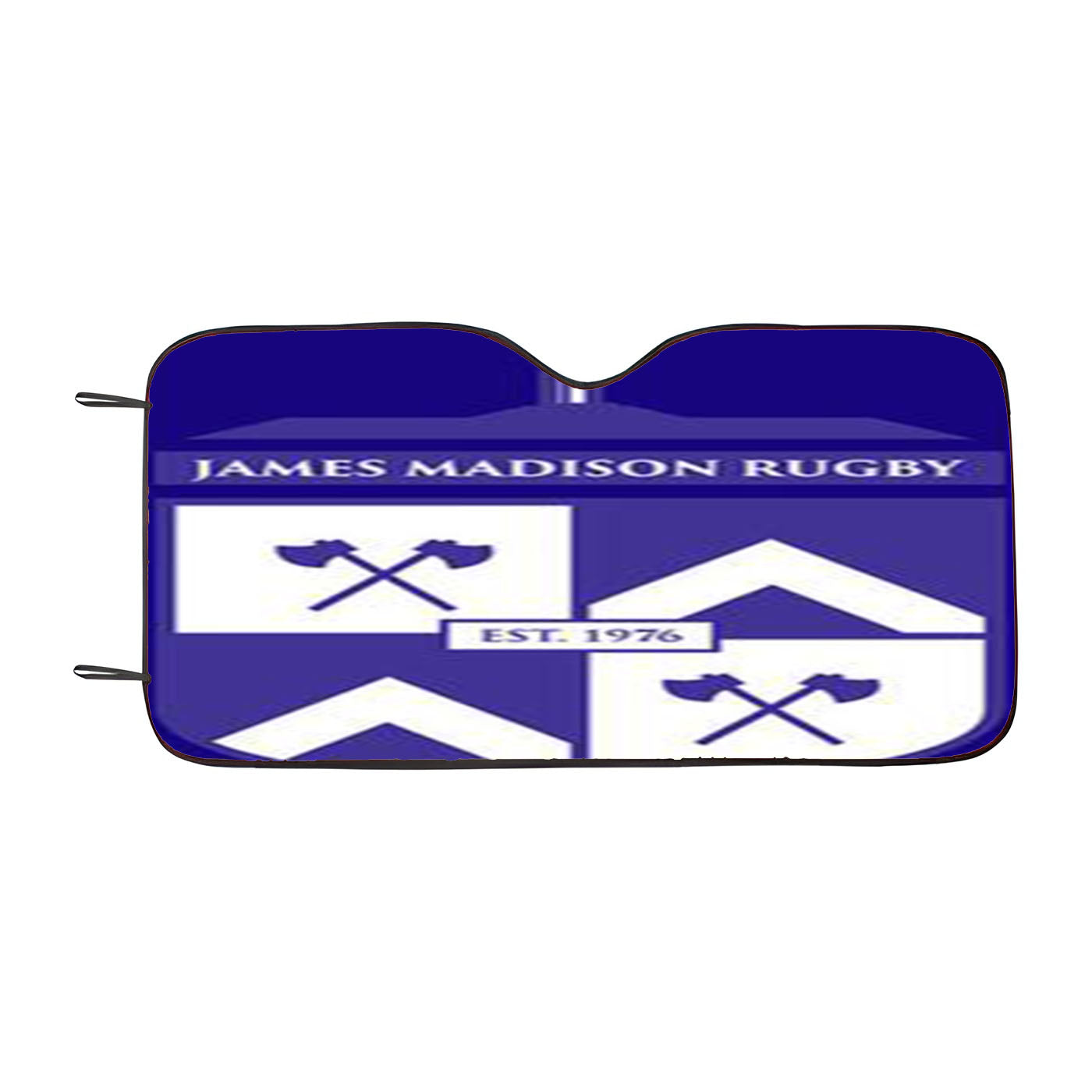 James Madison Logo Rugby Soccer Logo Car Auto Sun Shade Windshield Cover