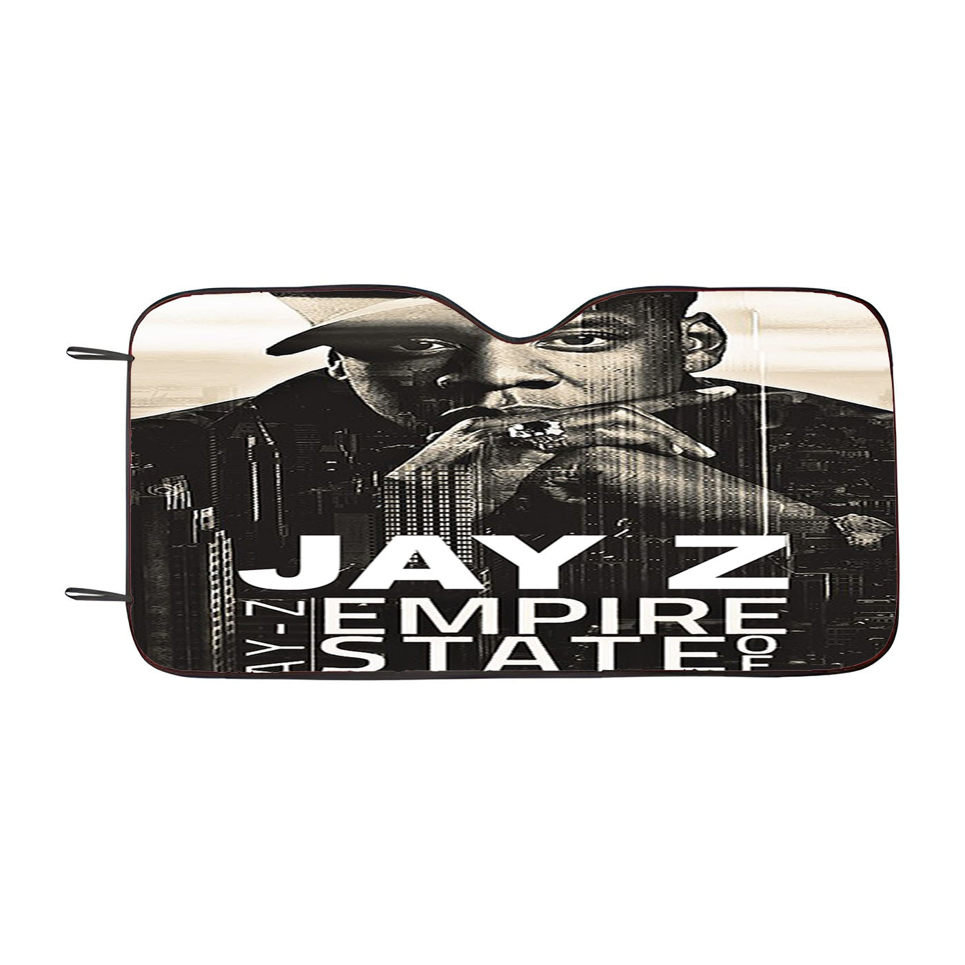 Jay Z Hip Hop Empire State Mind Car Auto Sun Shade Windshield Cover