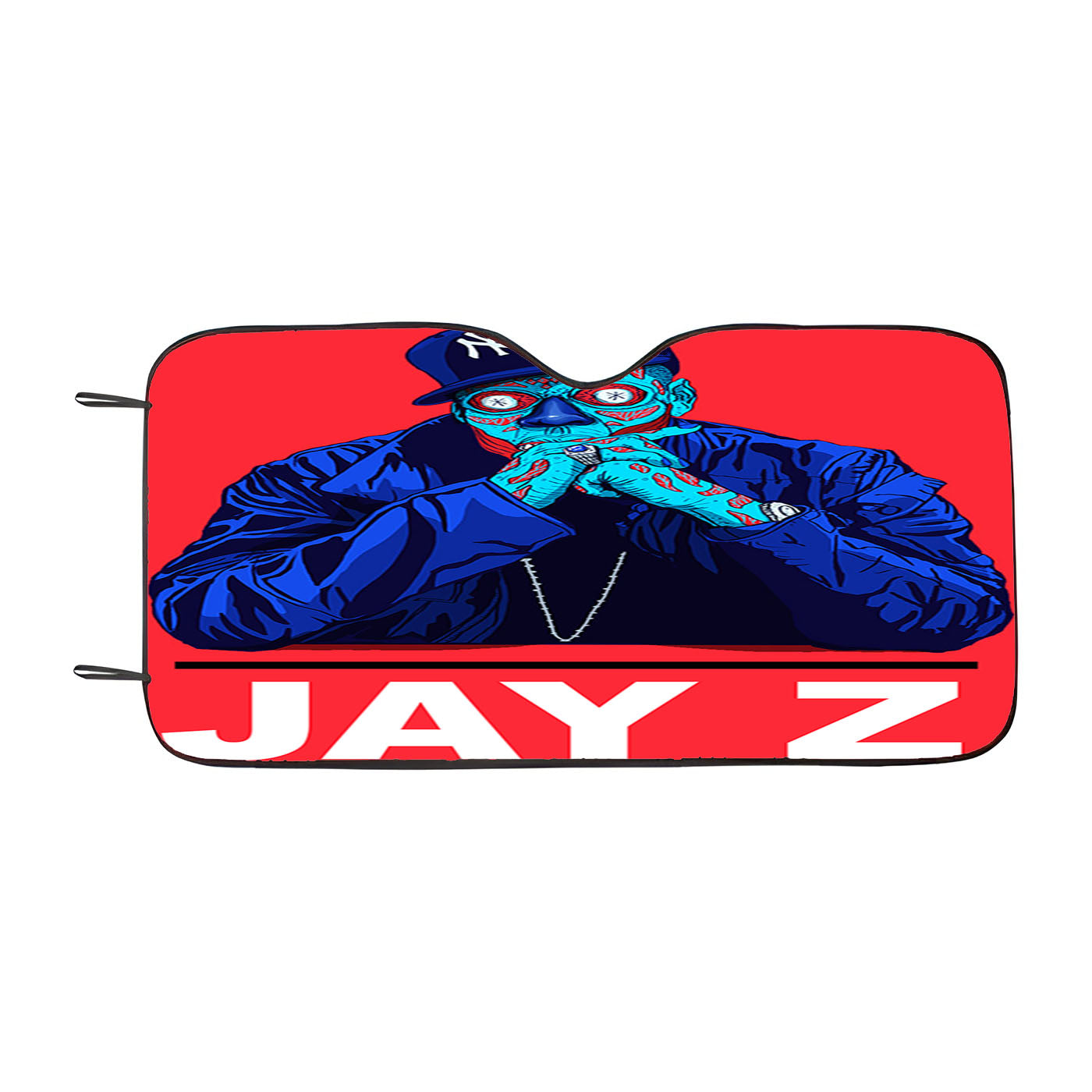 Jay Z Zoombie Car Auto Sun Shade Windshield Cover