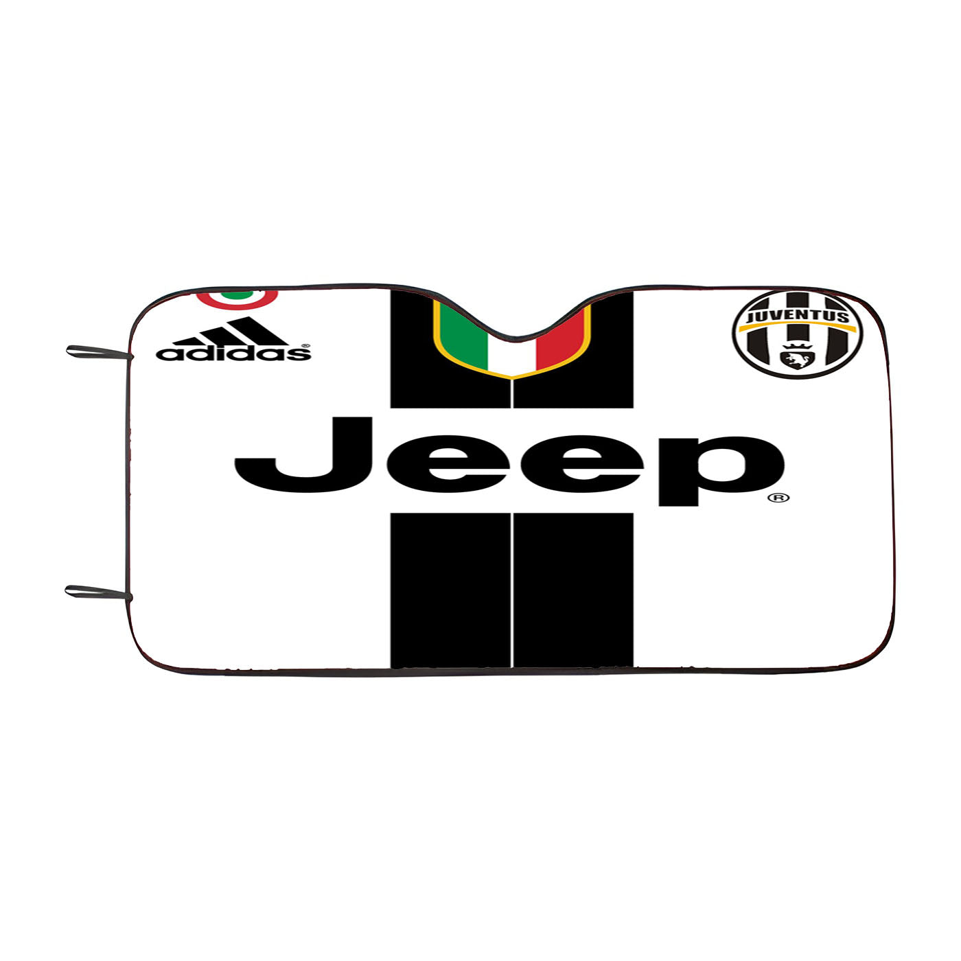 Jeep Juventus Jersey Uniform Car Auto Sun Shade Windshield Cover