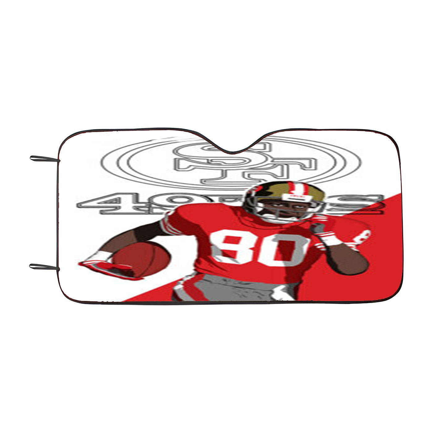 Jerry Rice San Francisco 49Ers Car Auto Sun Shade Windshield Cover