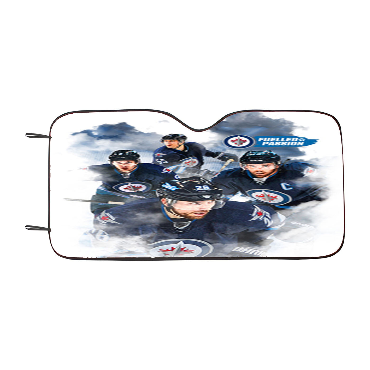 Jets Winnipeg Squad Car Auto Sun Shade Windshield Cover