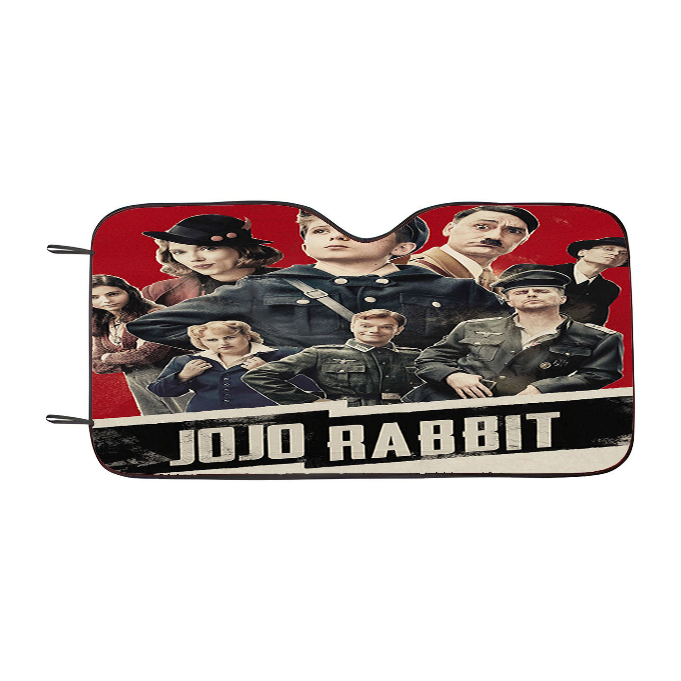 Jojo Rabbit Classic Movie Poster Car Auto Sun Shade Windshield Cover