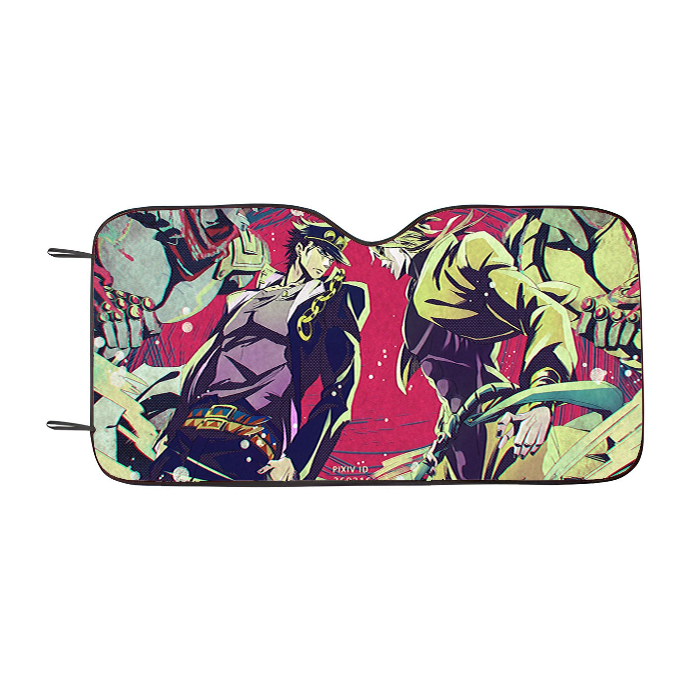 Jojo S Bizarre Adventure Stardust Crusaders Car Auto Sun Shade Windshield Cover