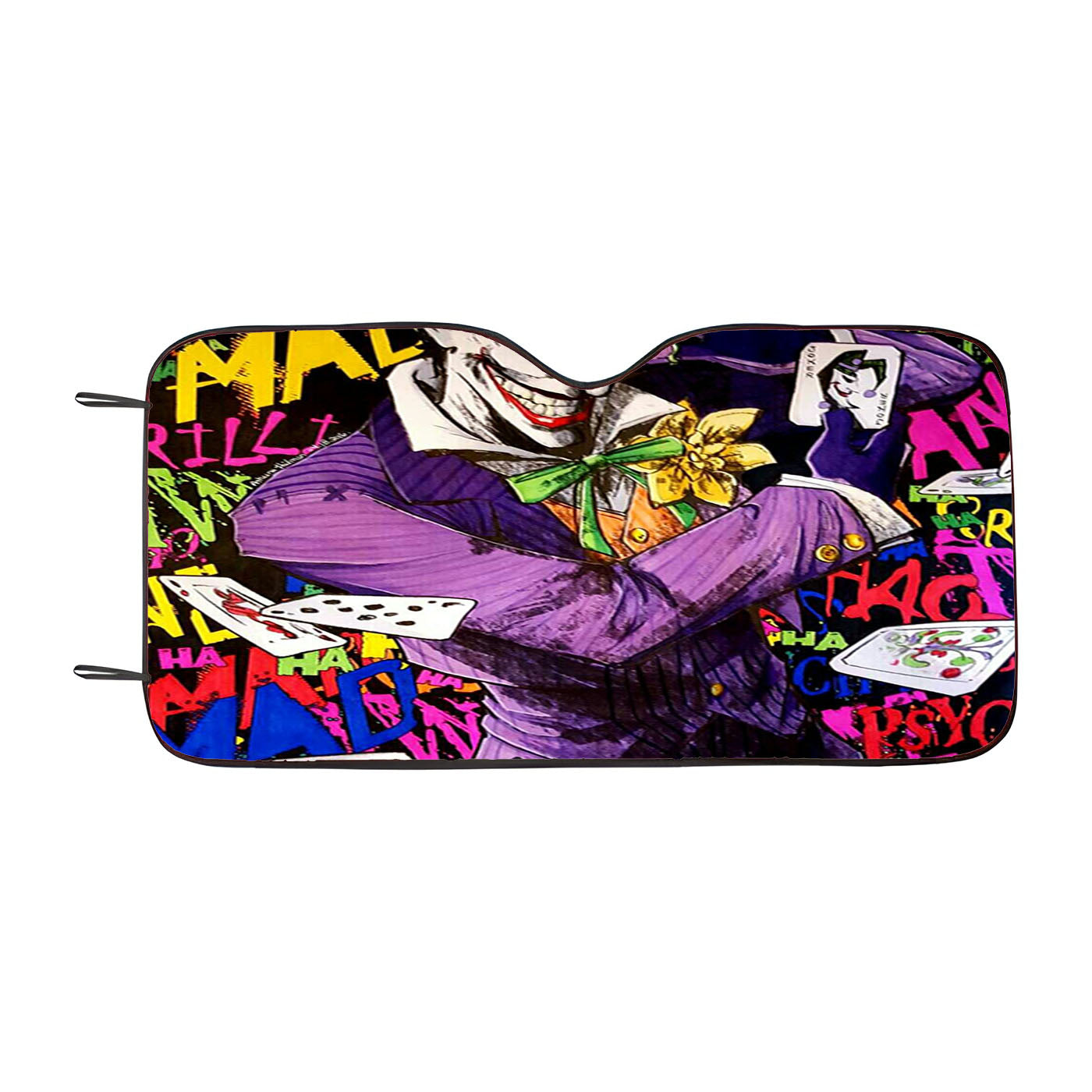 Joker Art Card Wallpapers Car Auto Sun Shade Windshield Cover