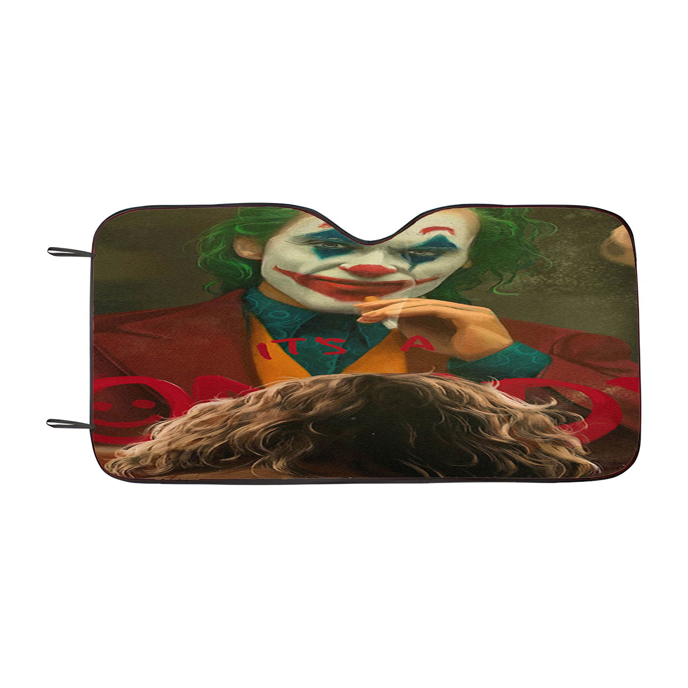 Joker Movie Car Auto Sun Shade Windshield Cover