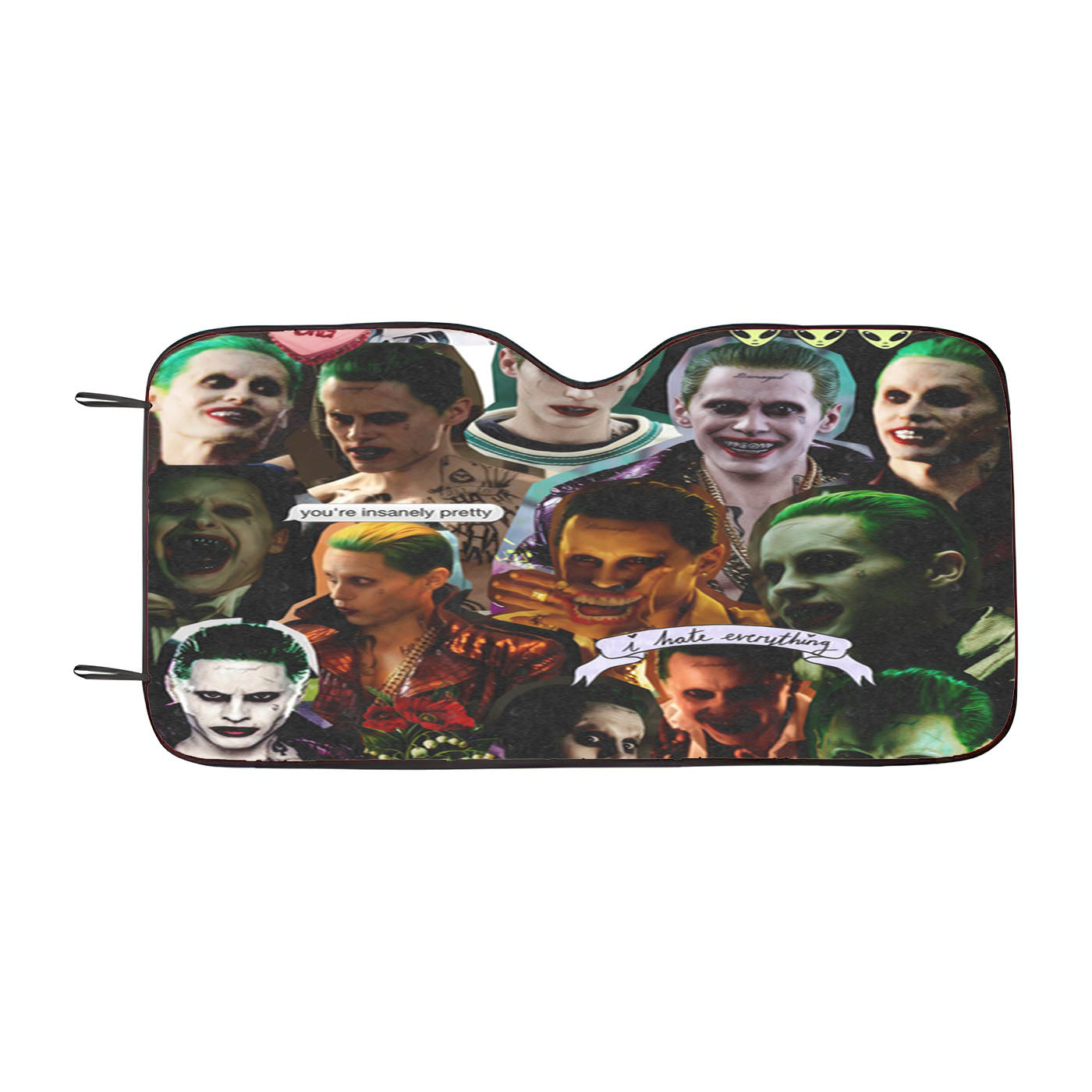Joker Photo Collage Car Auto Sun Shade Windshield Cover