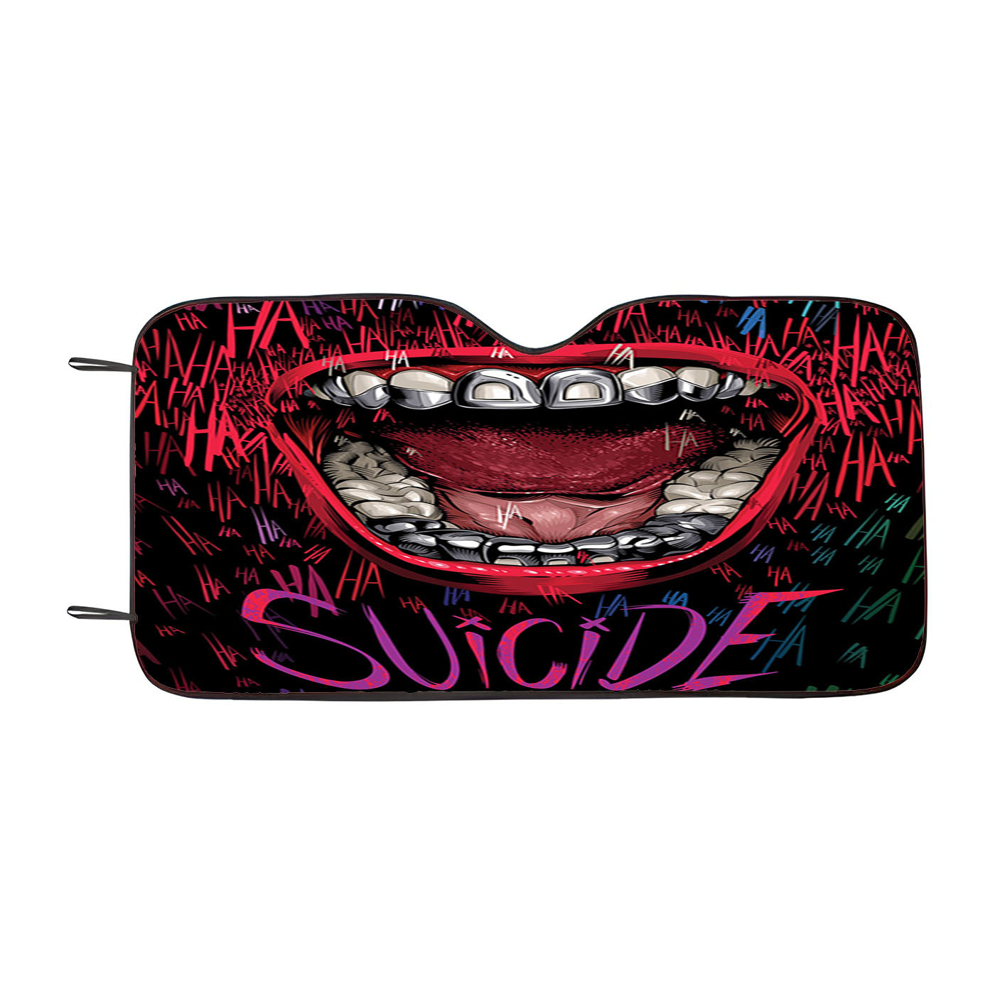 Joker Suicide Squad Poster Car Auto Sun Shade Windshield Cover
