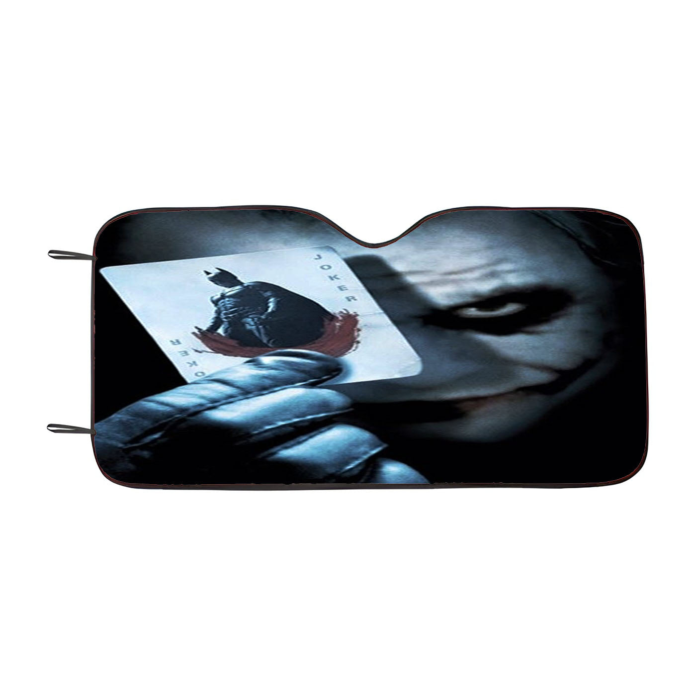 Joker With Playing Card Batman Car Auto Sun Shade Windshield Cover