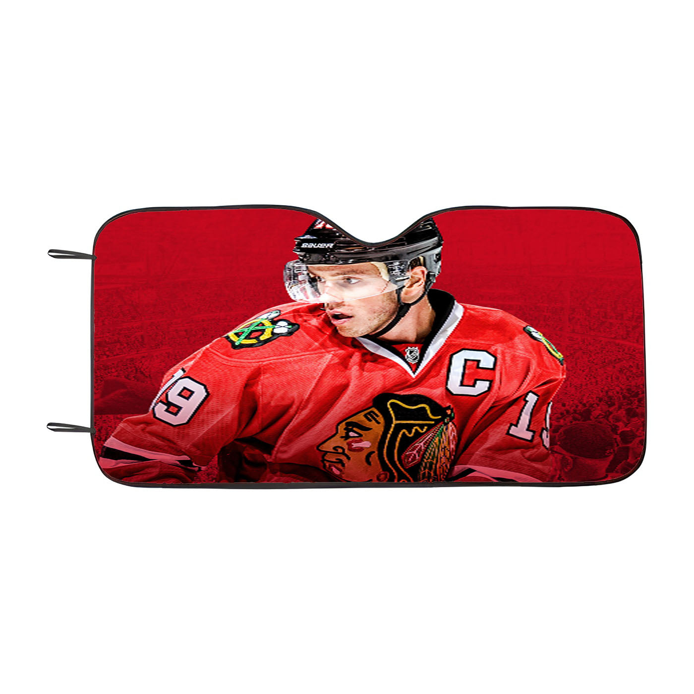 Jonathan Toews Nhl Car Auto Sun Shade Windshield Cover