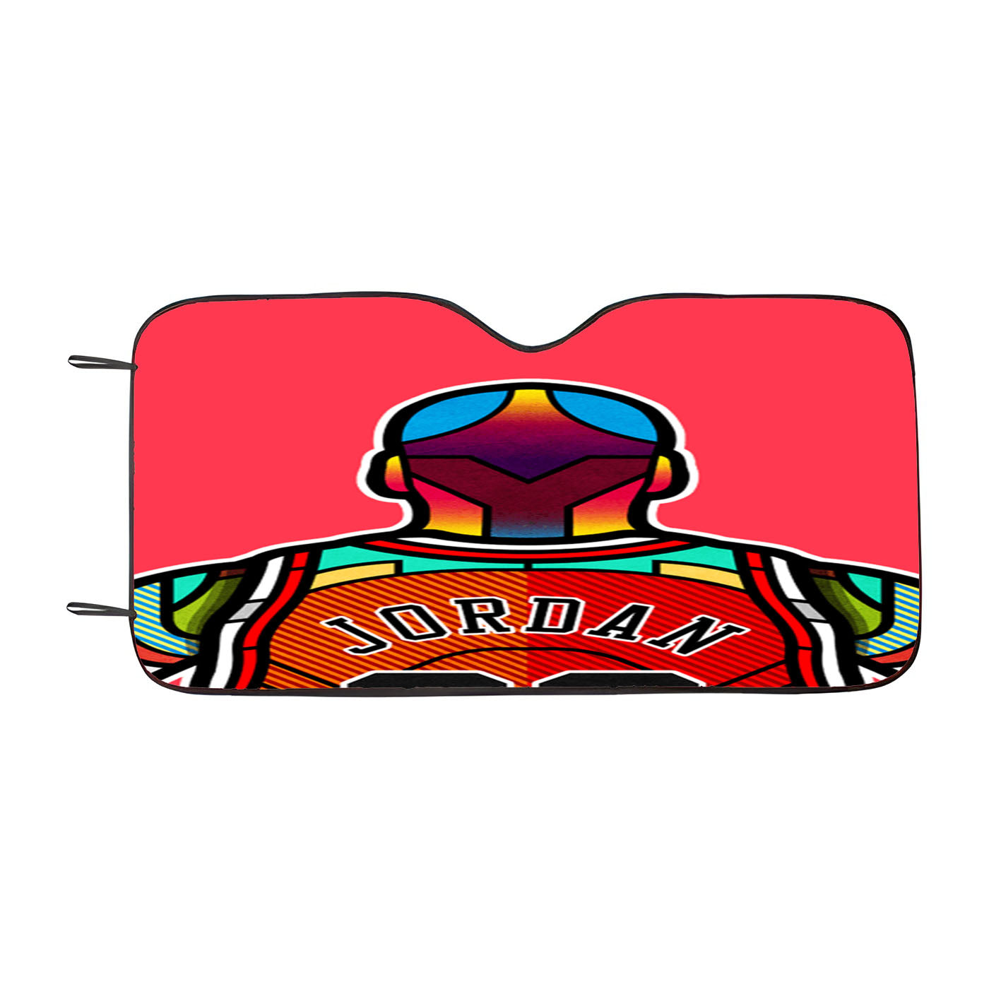 Jordan 23 Car Auto Sun Shade Windshield Cover