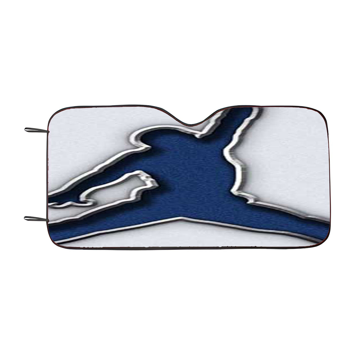 Jordan Die Cut Car Auto Sun Shade Windshield Cover