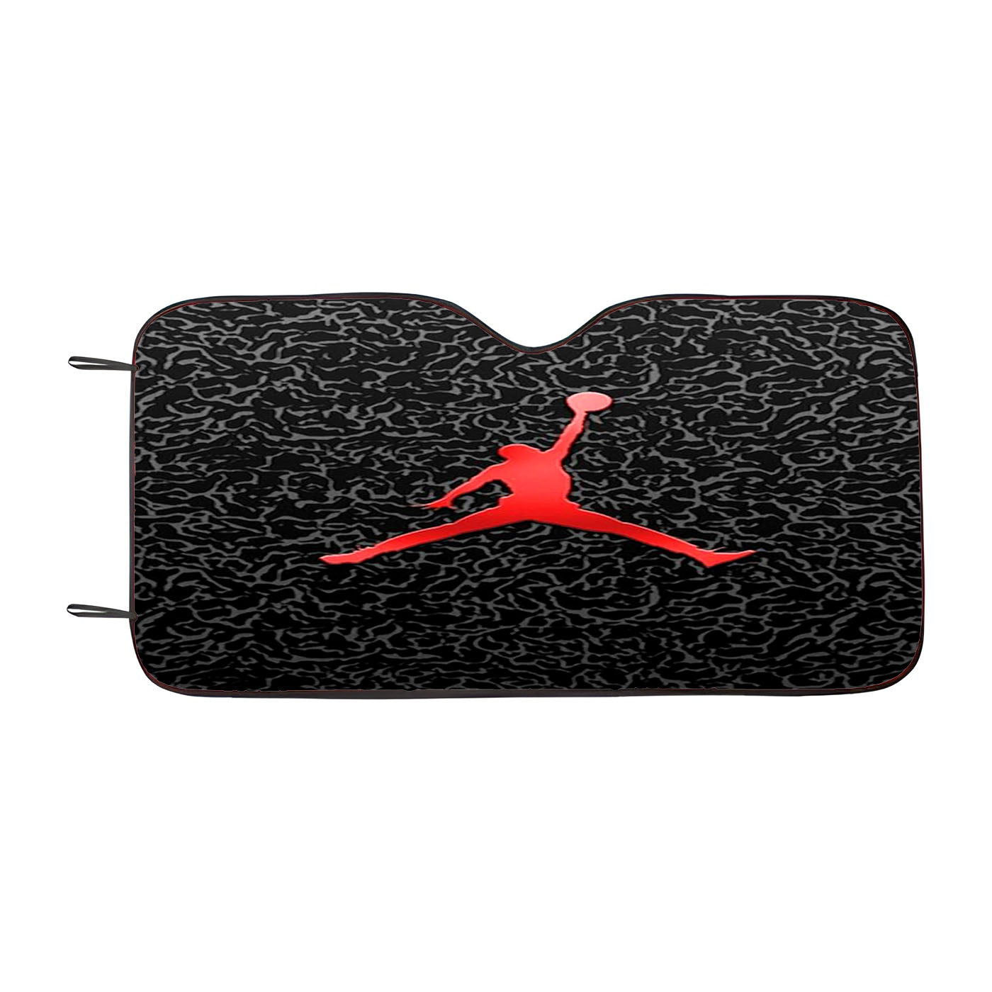Jordan Nba Texture Car Auto Sun Shade Windshield Cover