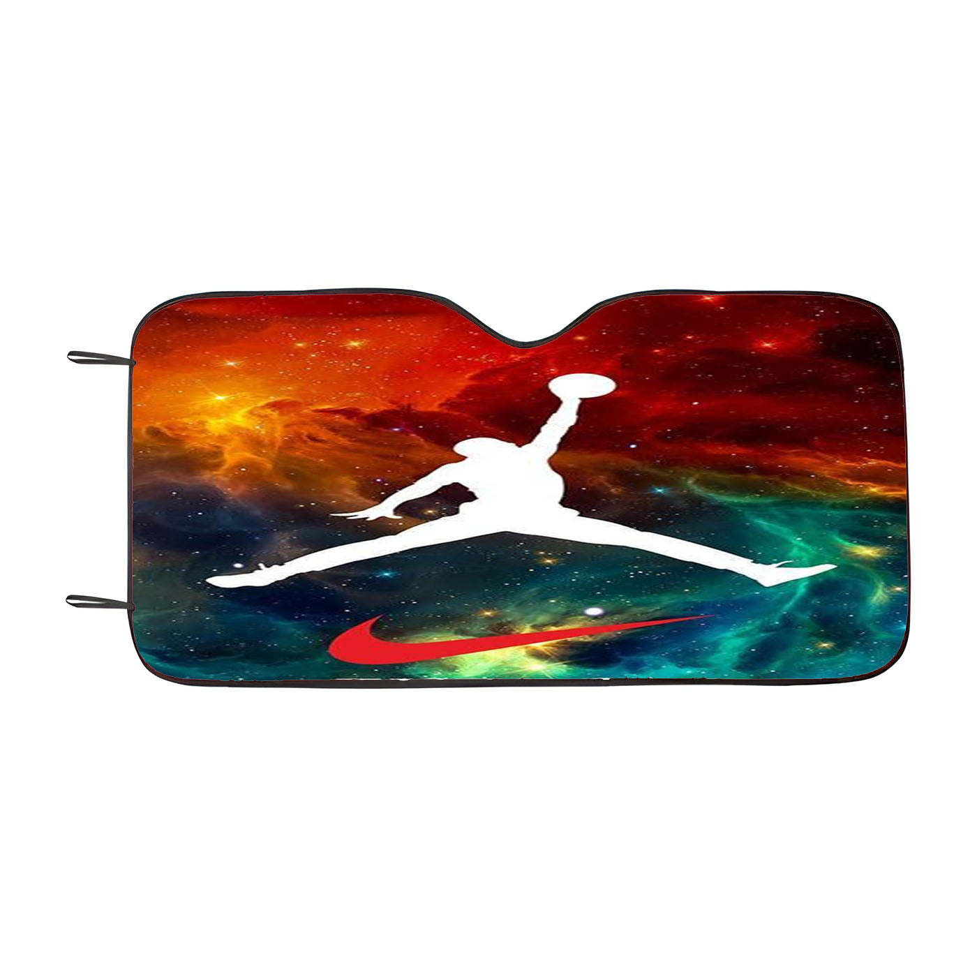 Jordan Nebula Galaxy Car Auto Sun Shade Windshield Cover