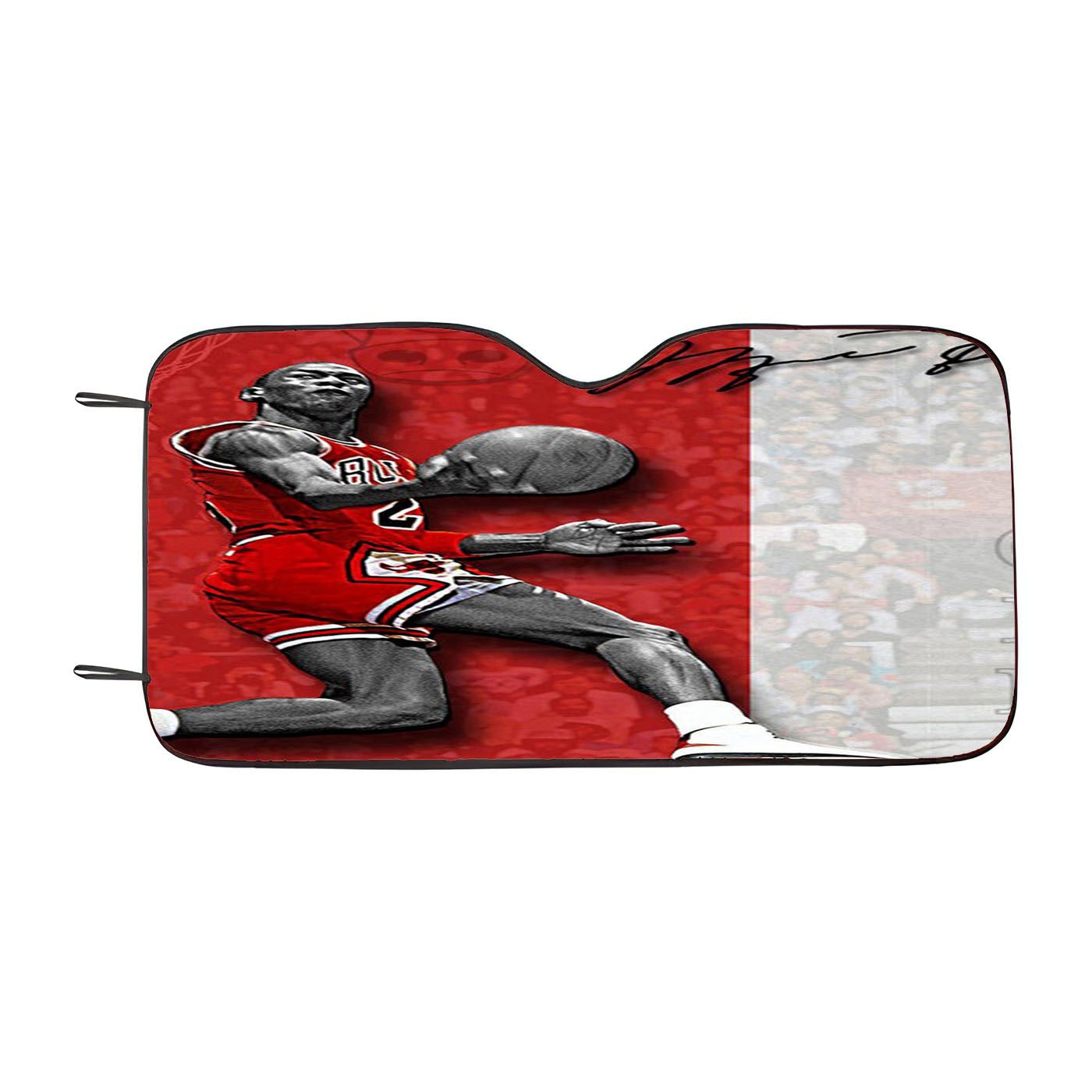 Jordan Player Nba 23 Car Auto Sun Shade Windshield Cover